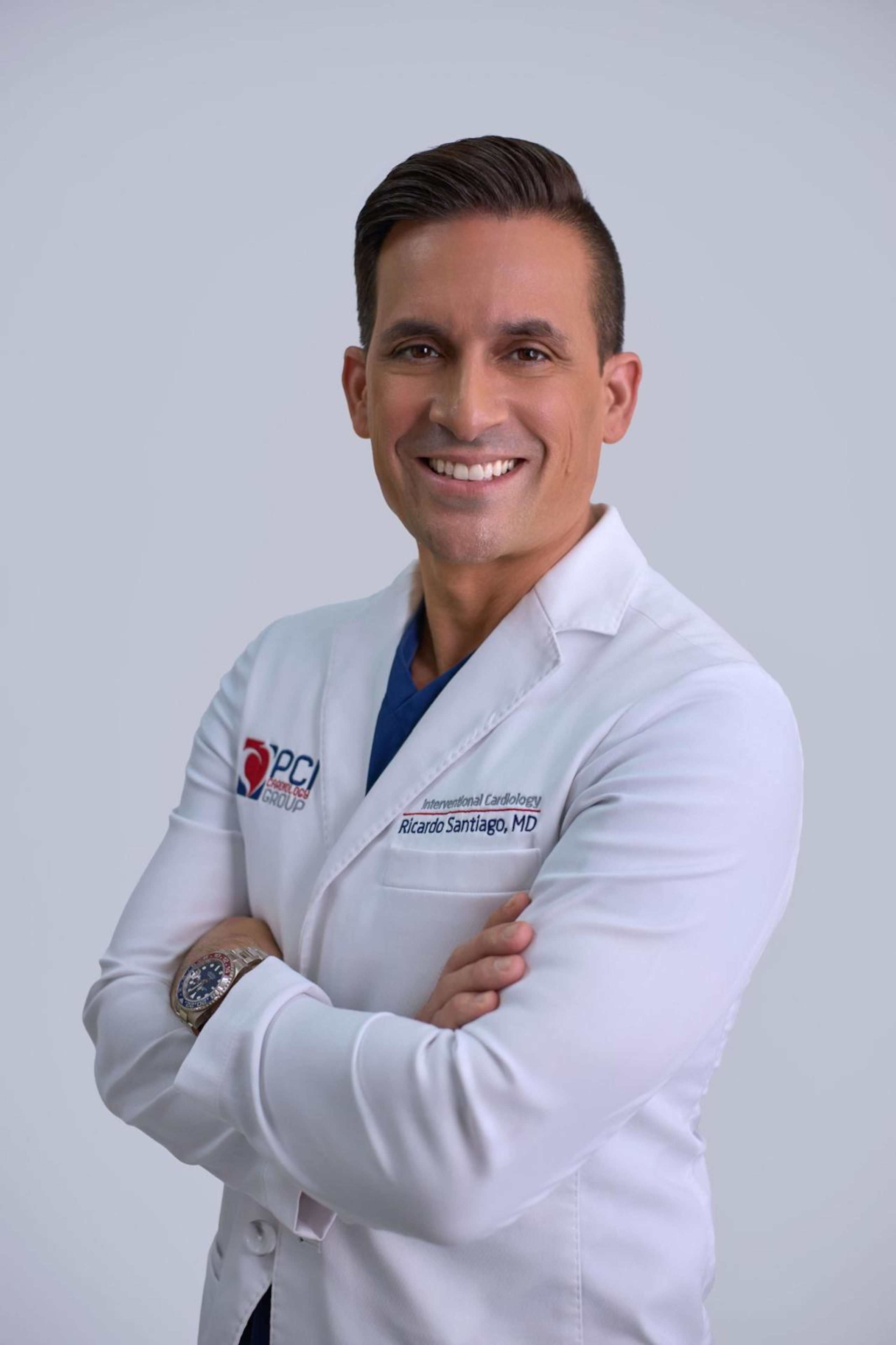 Doctor Ricardo Santiago Trinidad, cardiólogo intervencional en el Bayamón Heart and Lung Institute.