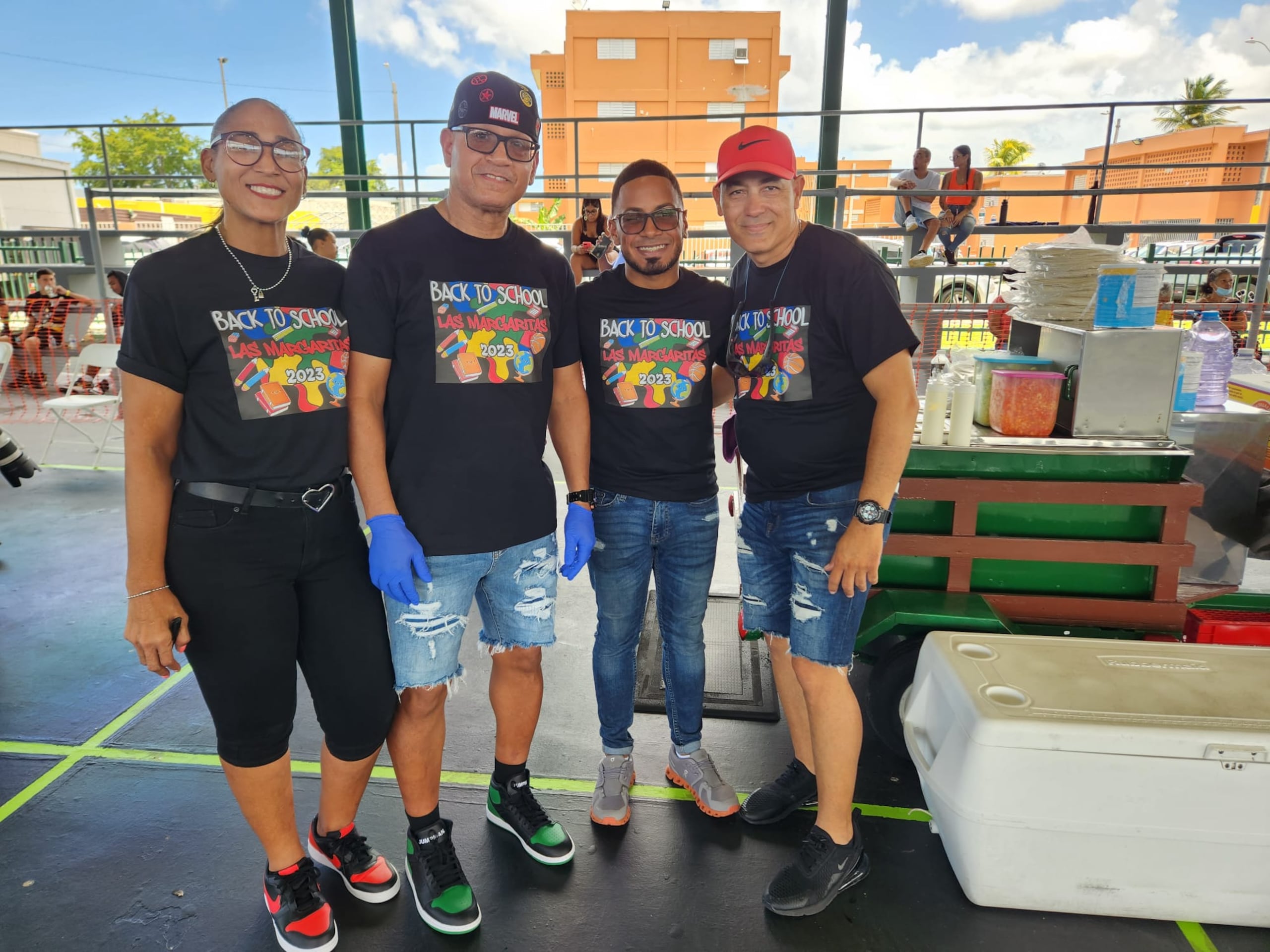 Los líderes comunitarios Sonia González Ayala, Julio Álvarez Ayuso, John Paul López Villegas y Josué Serrano hicieron posible la actividad.