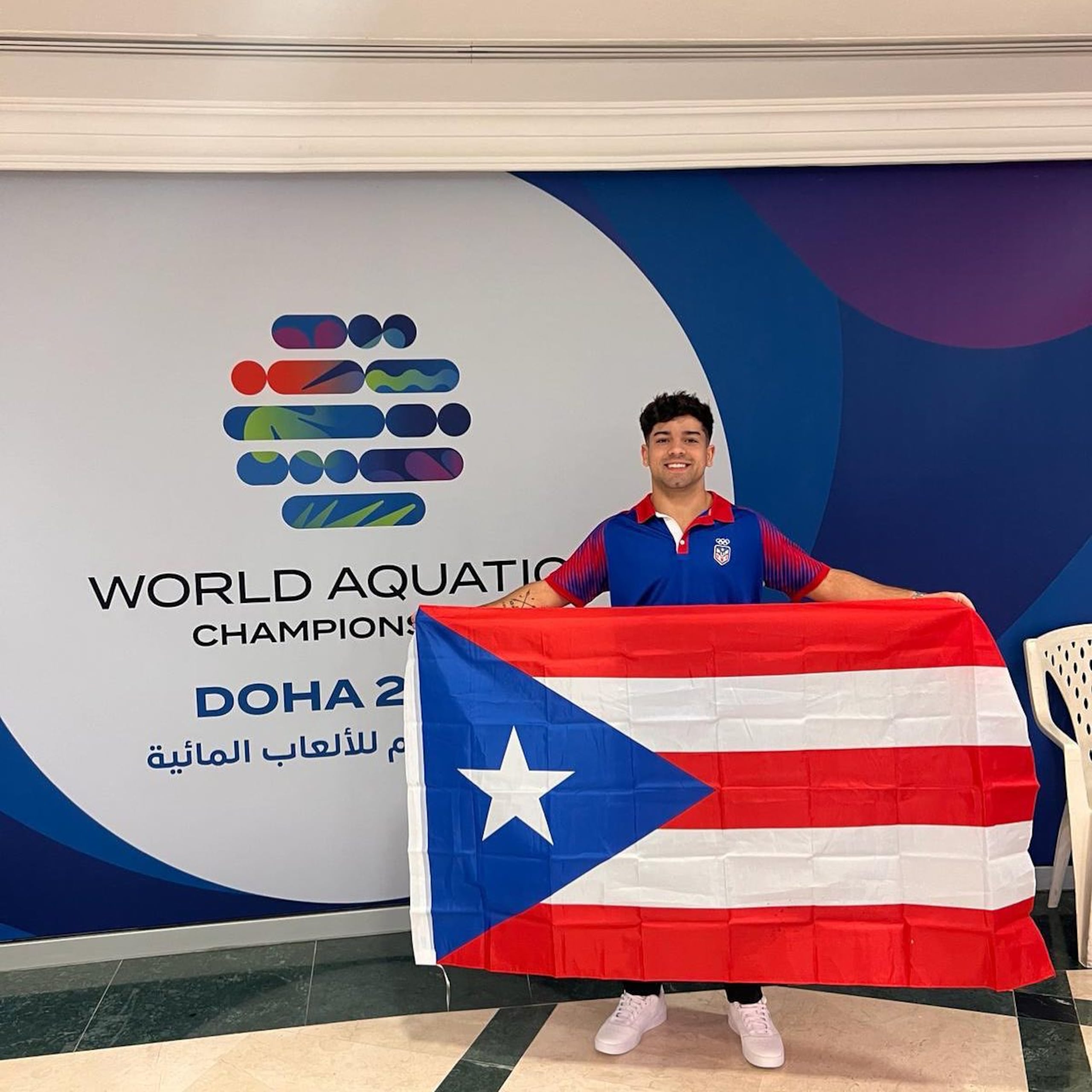 Emmanuel Vázquez es ahora uno de los 18 atletas boricuas clasificados a París 2024.