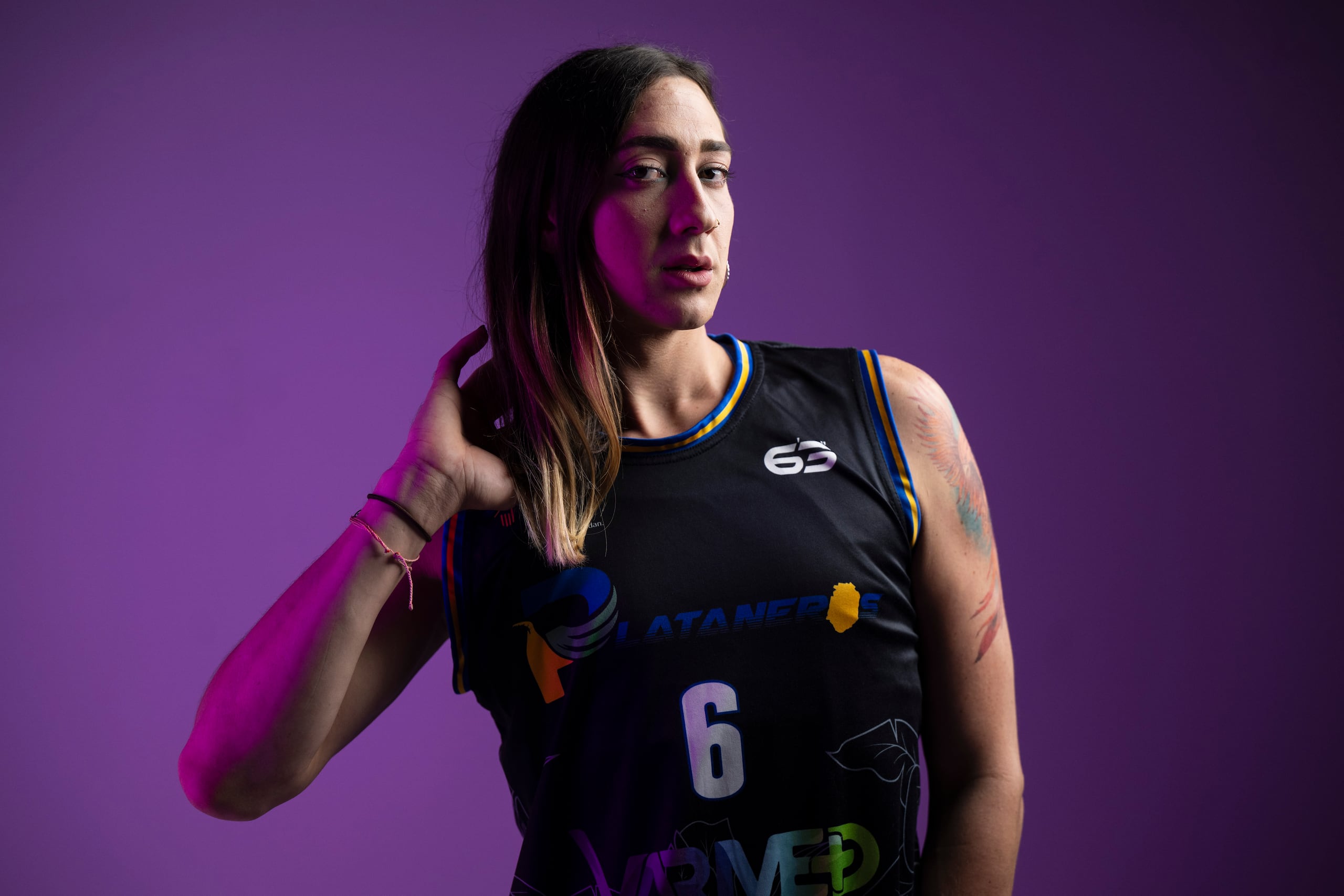 Xavii Vega no le cierra las puertas a jugar en la liga femenina de voleibol, aunque está claro que su nivel de juego cae dentro de la liga masculina.