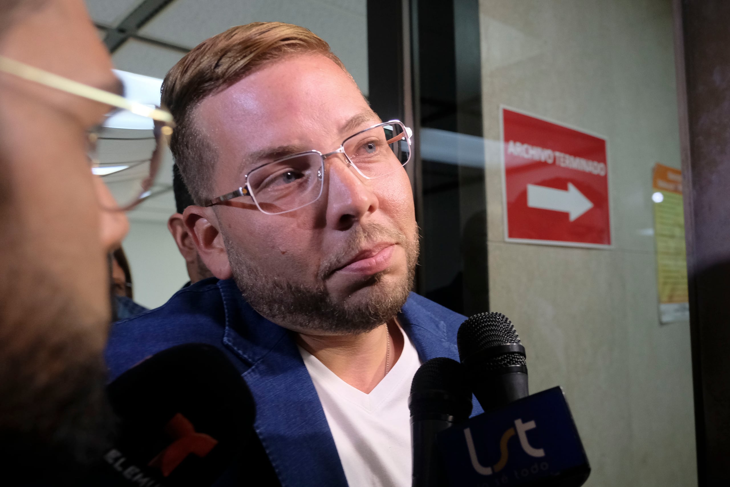 Vicente Saavedra (en la foto) interpuso una nueva acción legal contra Ricardo Casanova.