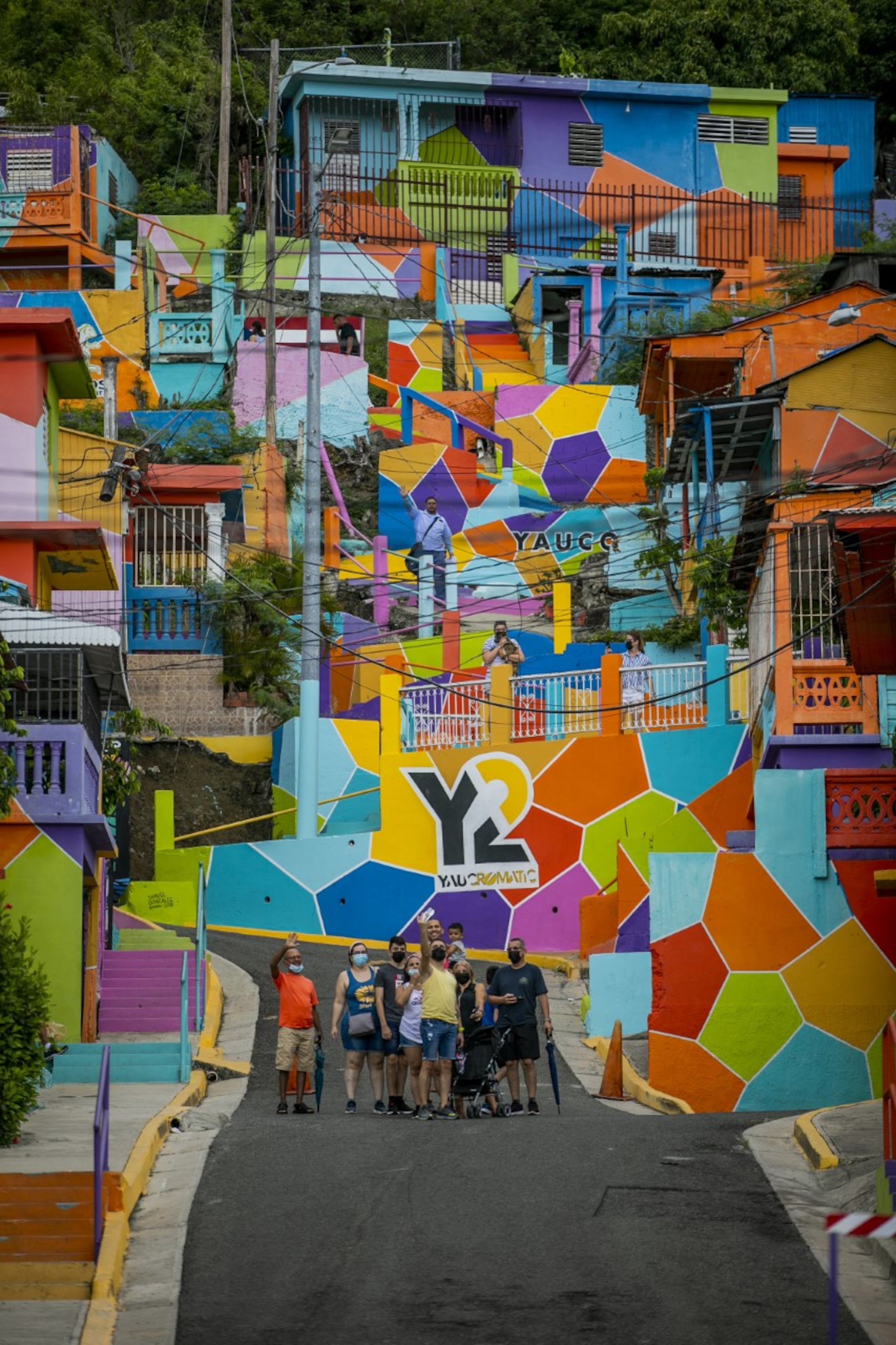 Proyecto de arte público Yaucomatric.