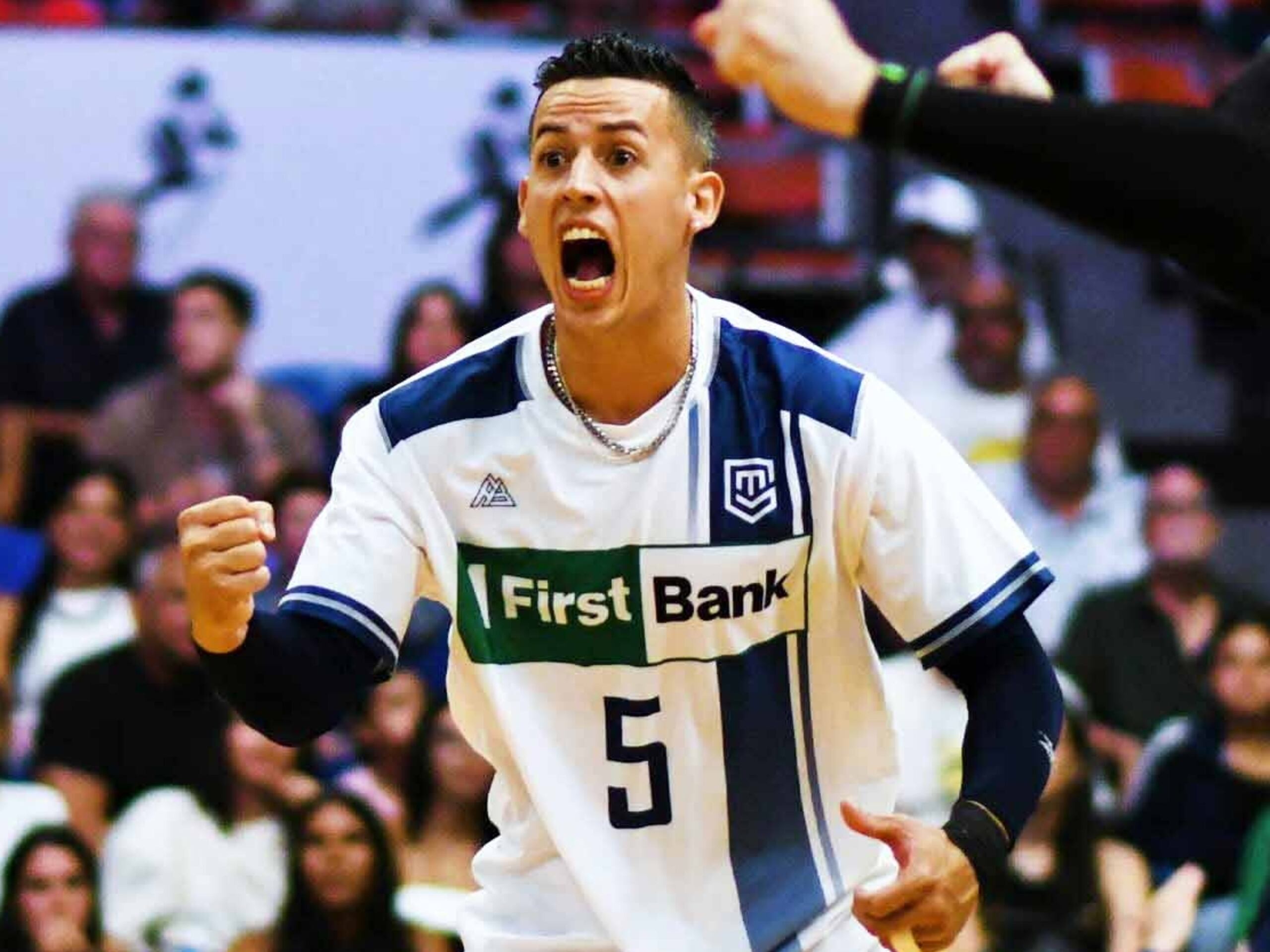 Kevin Rodríguez en uniforme de los Mets de Guaynabo.
