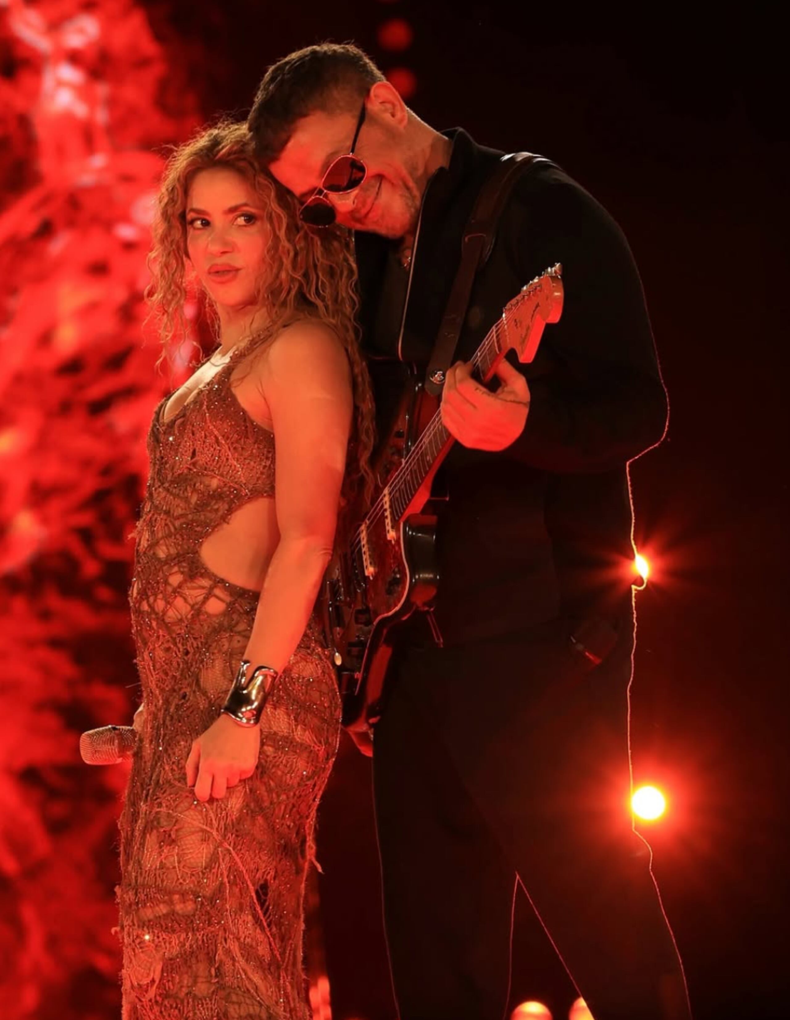 Shakira y Alejandro Sanz