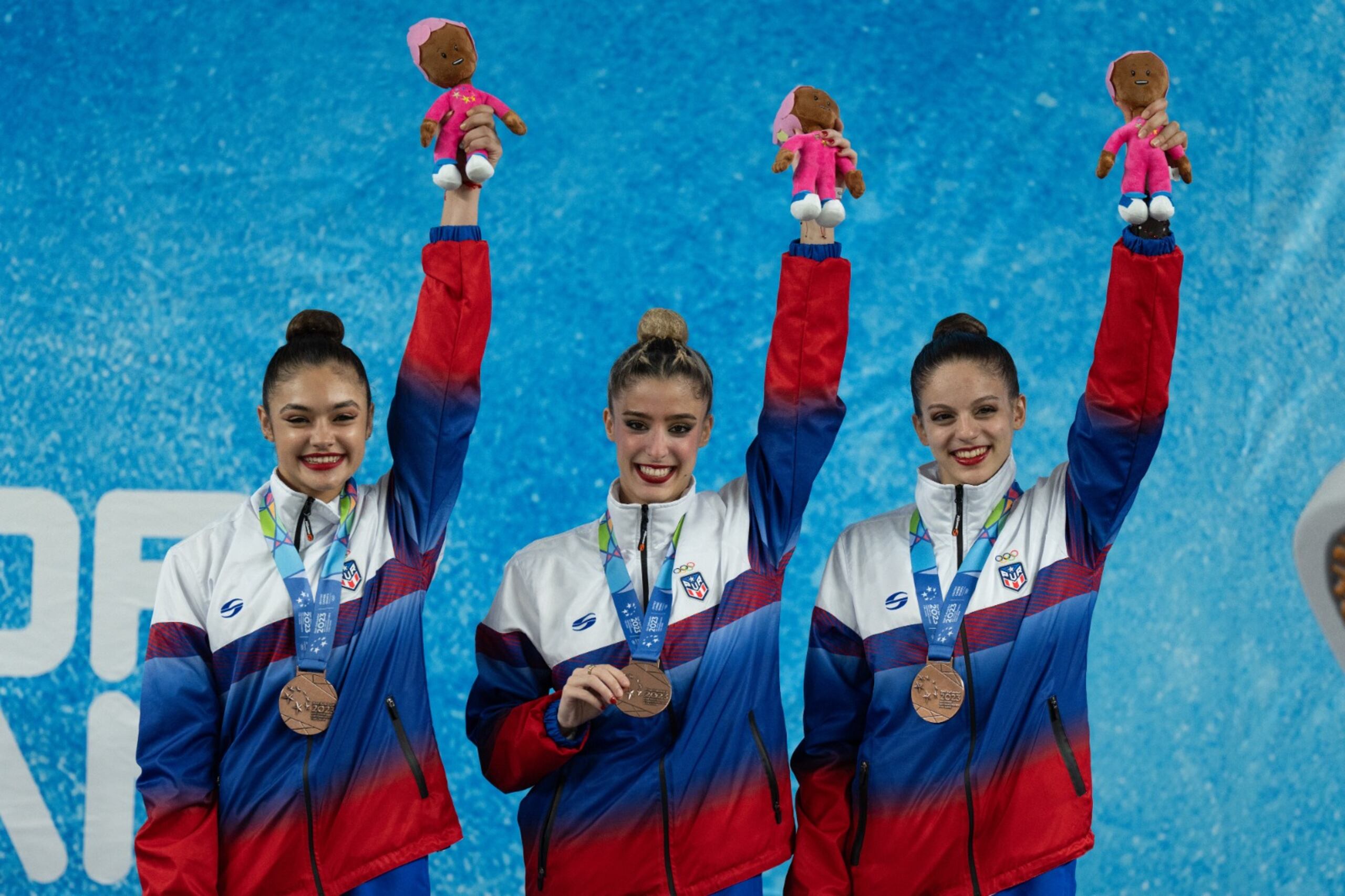 El conjunto boricua, quienes terminaron con puntuación de 236.750, está compuesto por las gimnastas Camille Maldonado, Danna Cortes y Giuliana Cusnier.