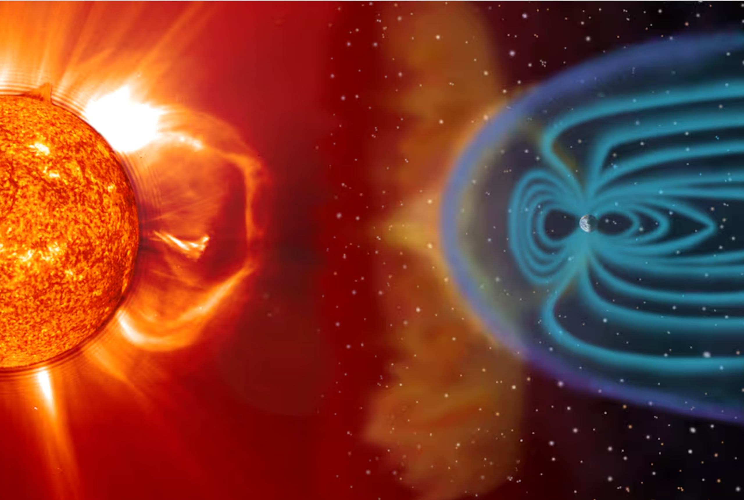 tormenta solar