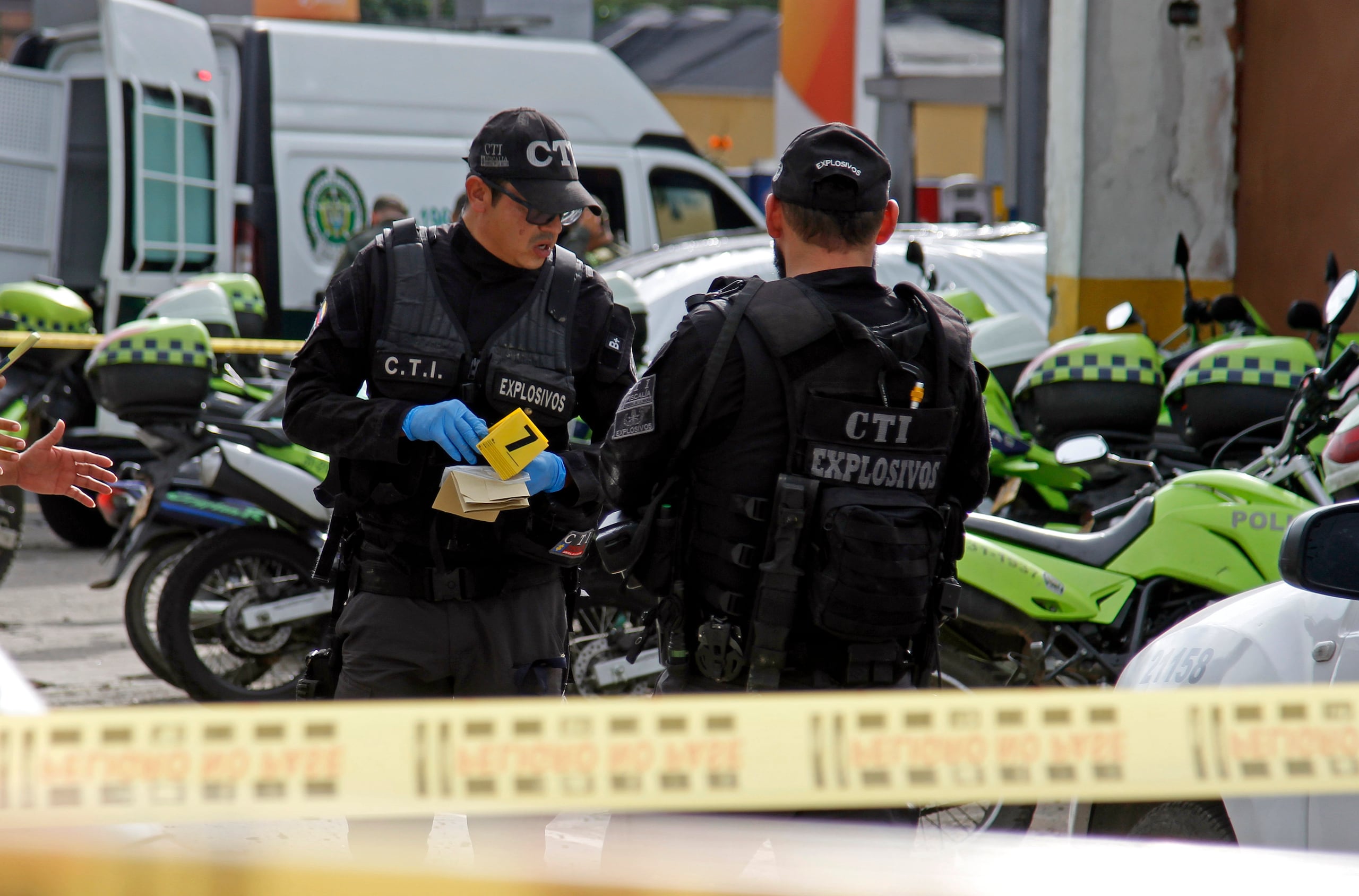 La emboscada, en la que siete policías colombianos fueron asesinados ocurrió el 22 de septiembre del año pasado.