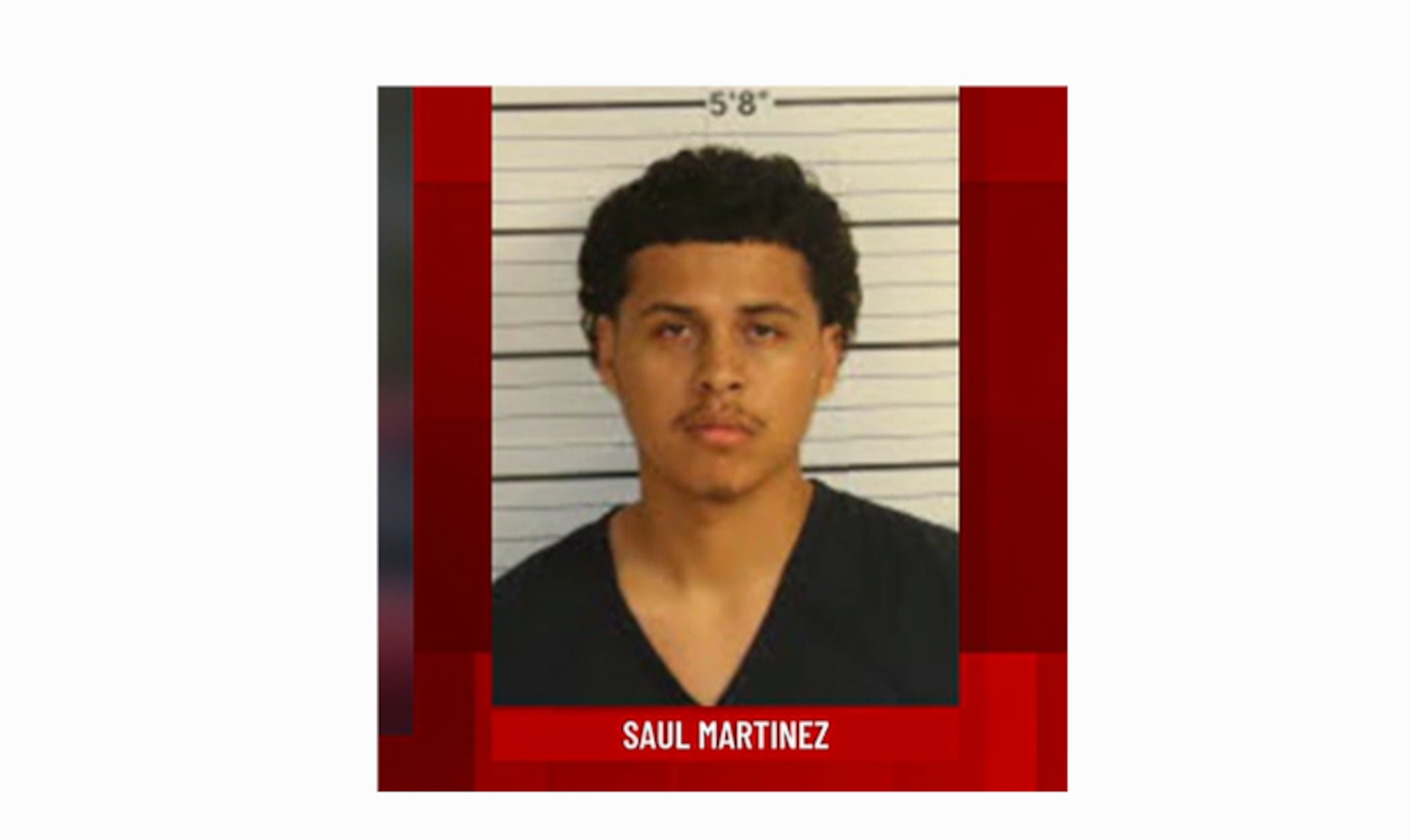 Saúl Martínez, acusado de asesinar a su hijo Joseph Martínez.