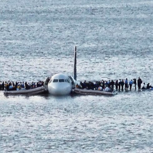 FOTOS: Se cumplen 17 años del "milagro del Hudson"