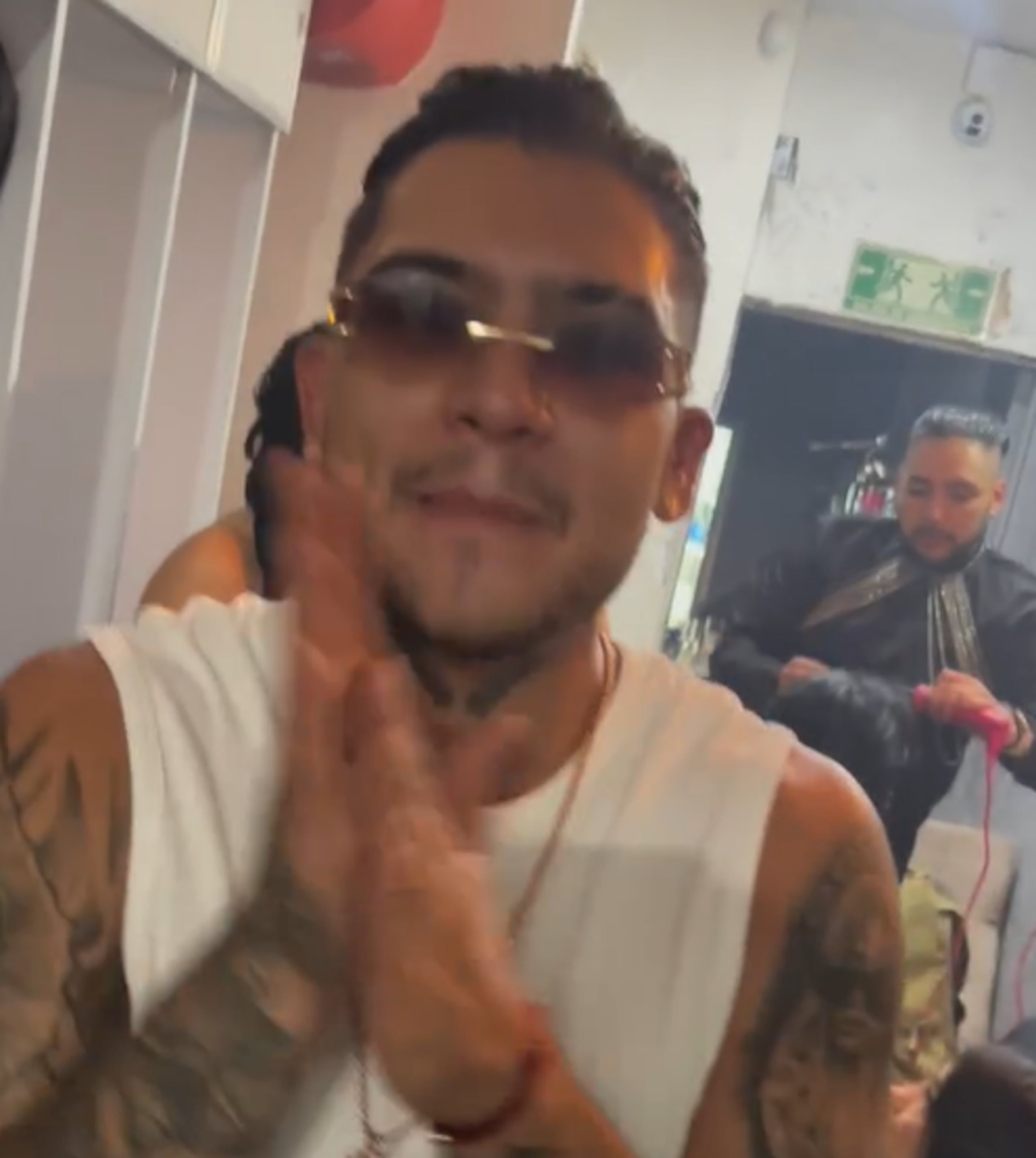 Bayron Sánchez Salazar, uno de los cantantes desaparecidos en México.