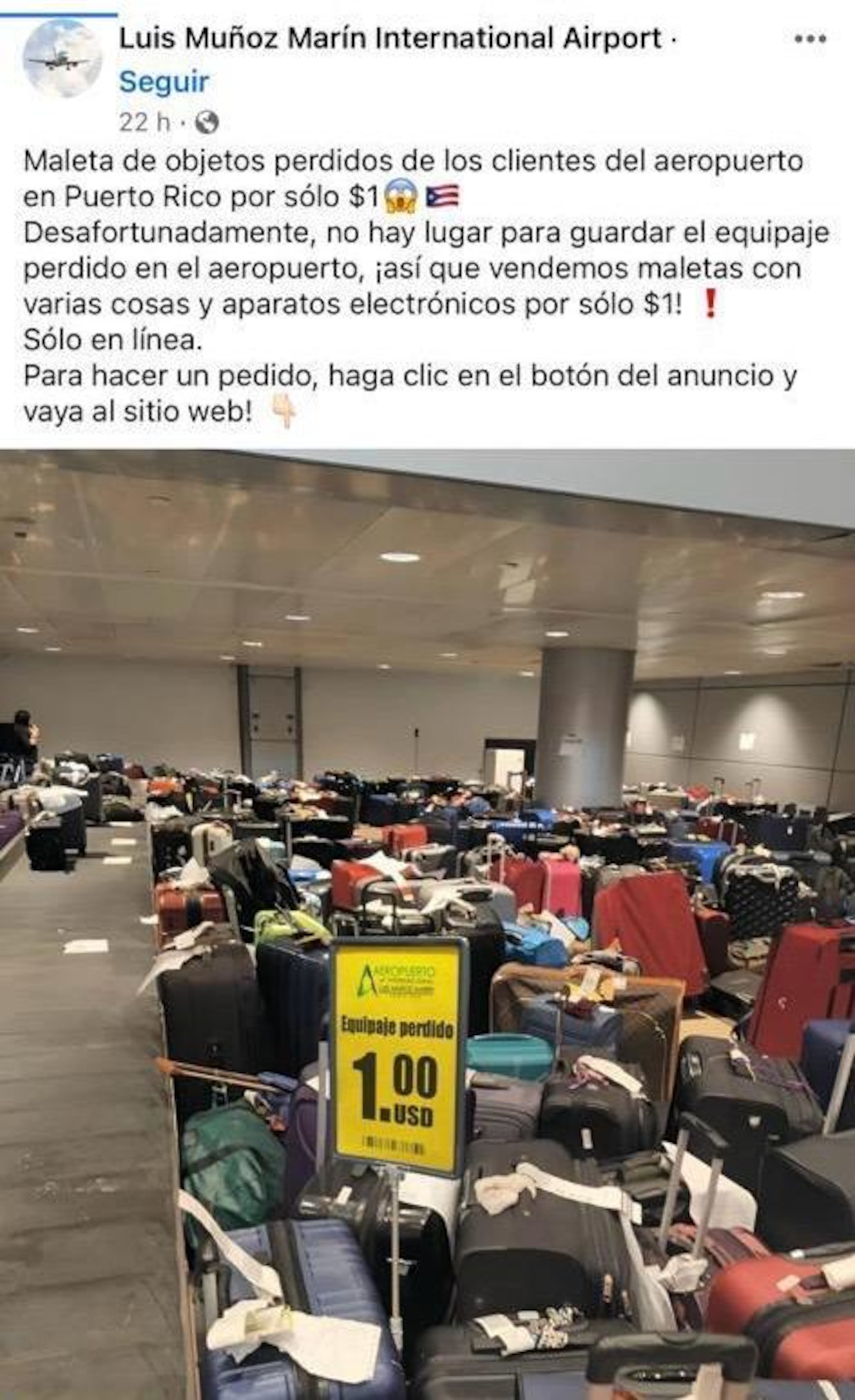 Exhortan a no ofrecer información personal.
