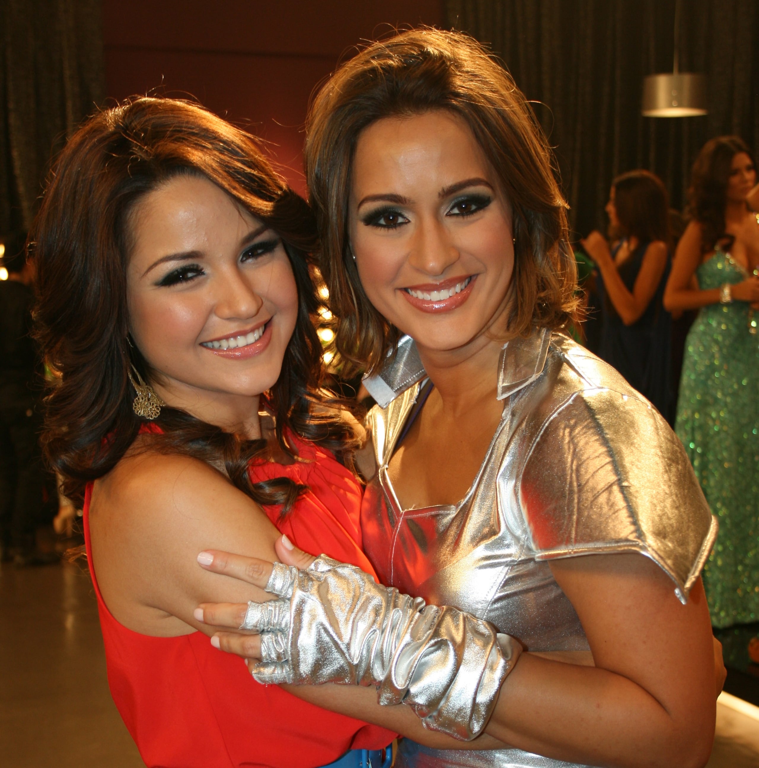 Gredmarie Colón y Melissa Marty estuvieron en Nuestra Belleza Latina.