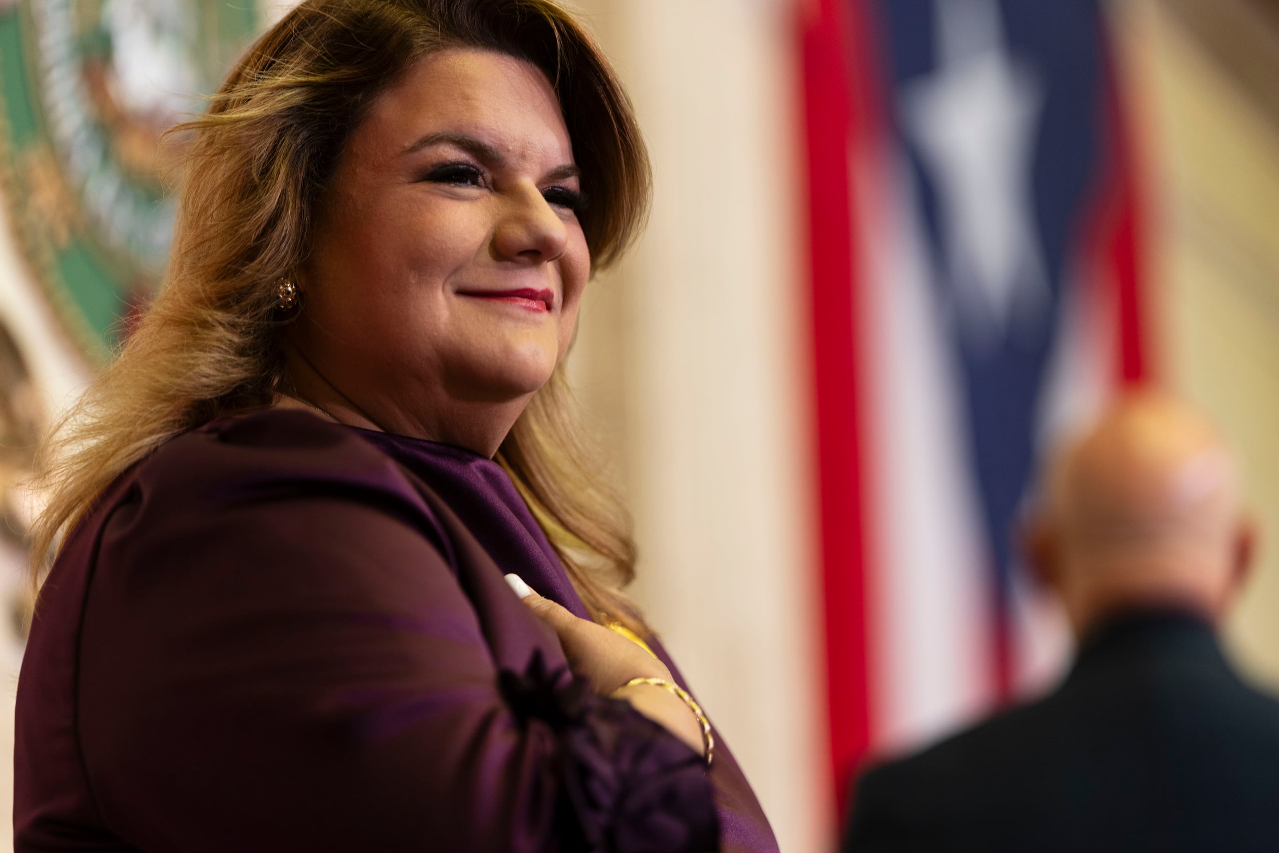 La Gobernadora Jenniffer González