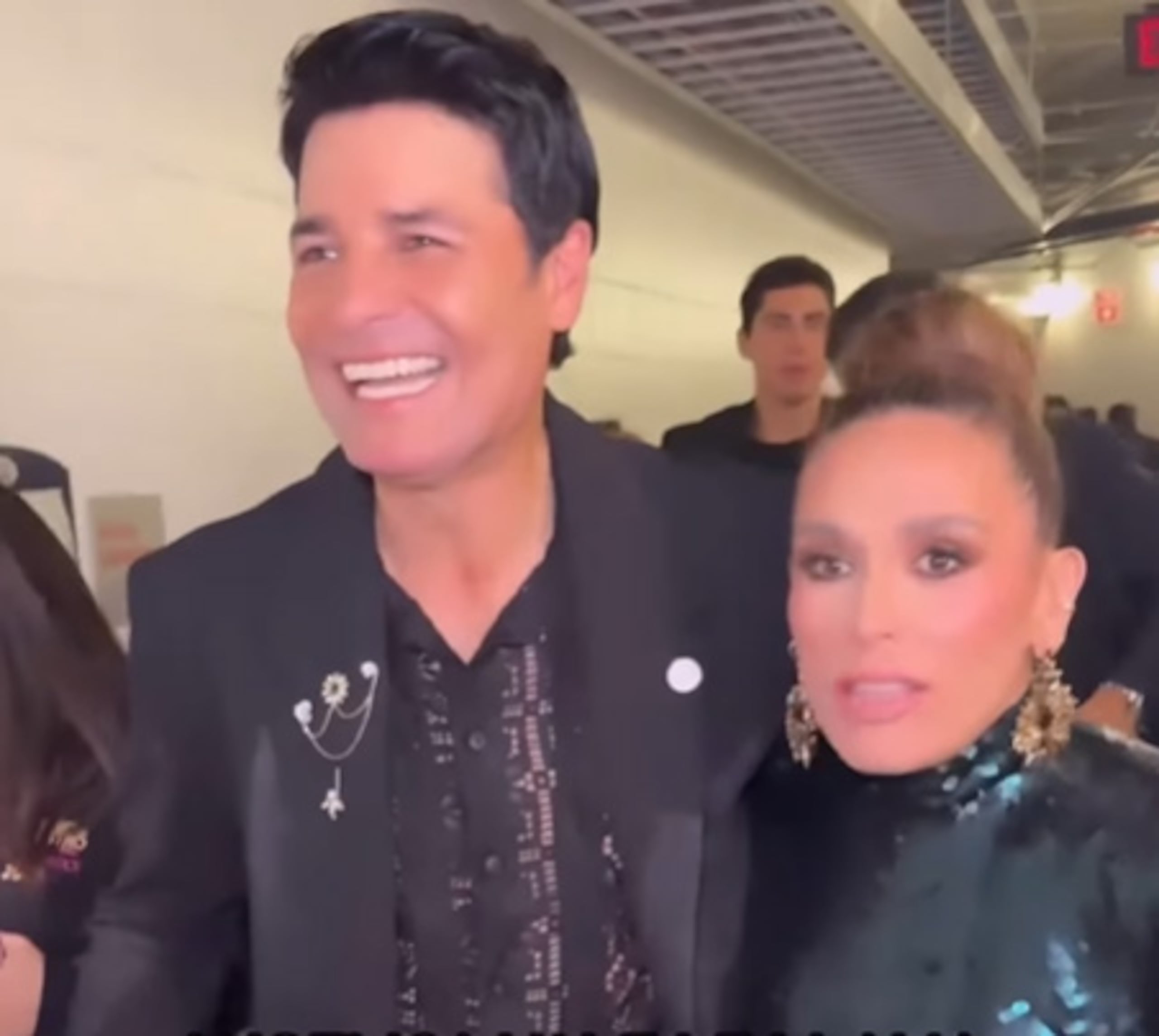 Chayanne y Angélica Vale