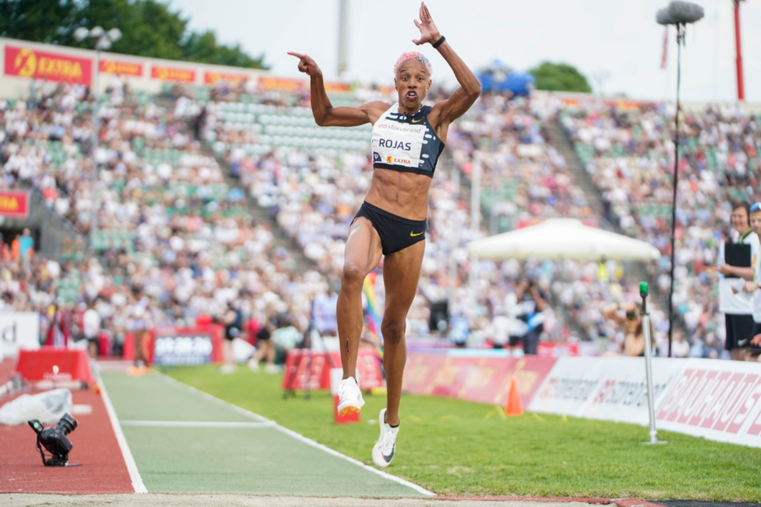 La venezolana Yulimar Rojas le dijo adiós también el Mundial "indoor" en China.
