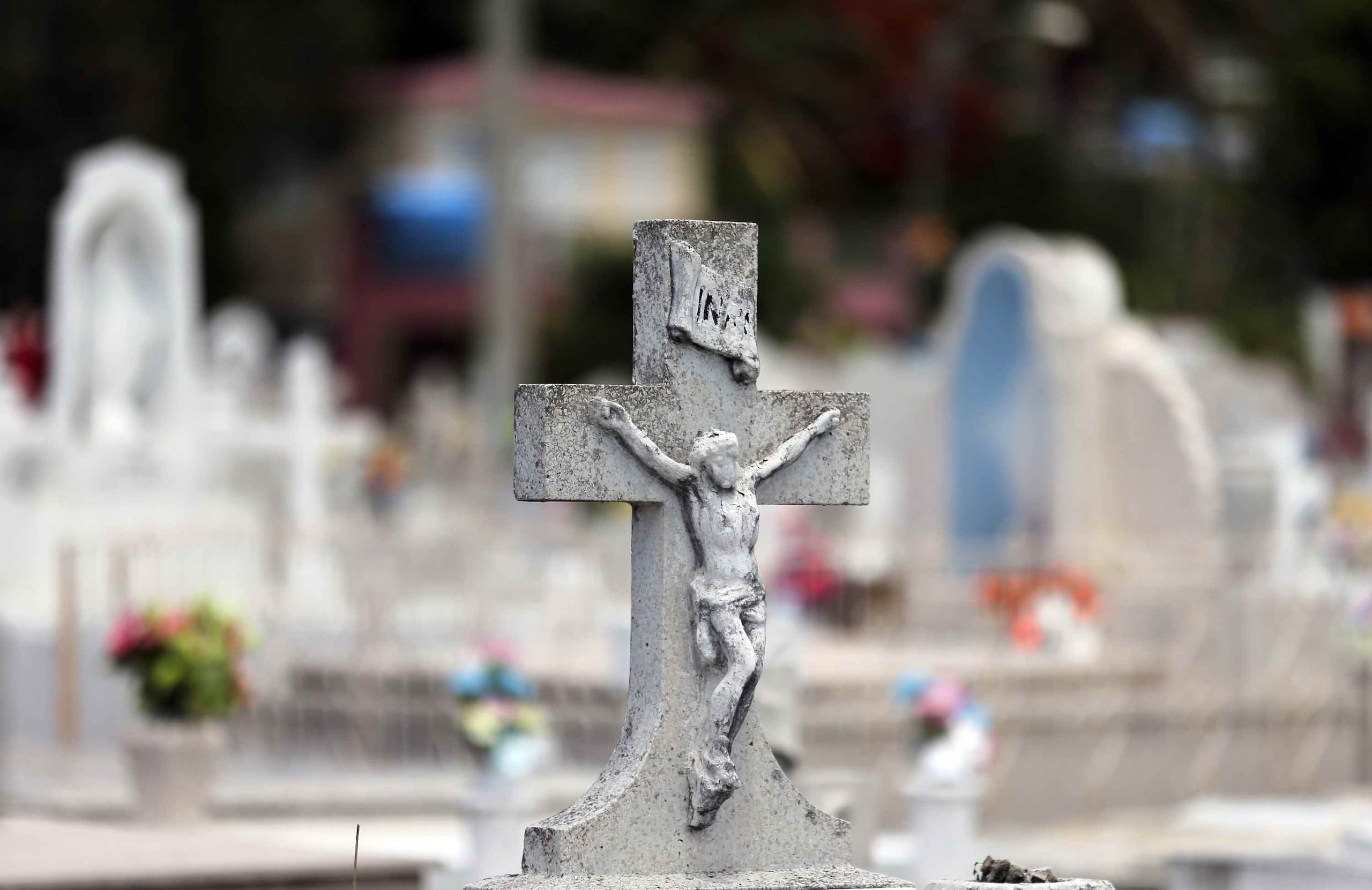 La tumba estaba ubicada en la sección nueva del cementerio. (GFR Media)