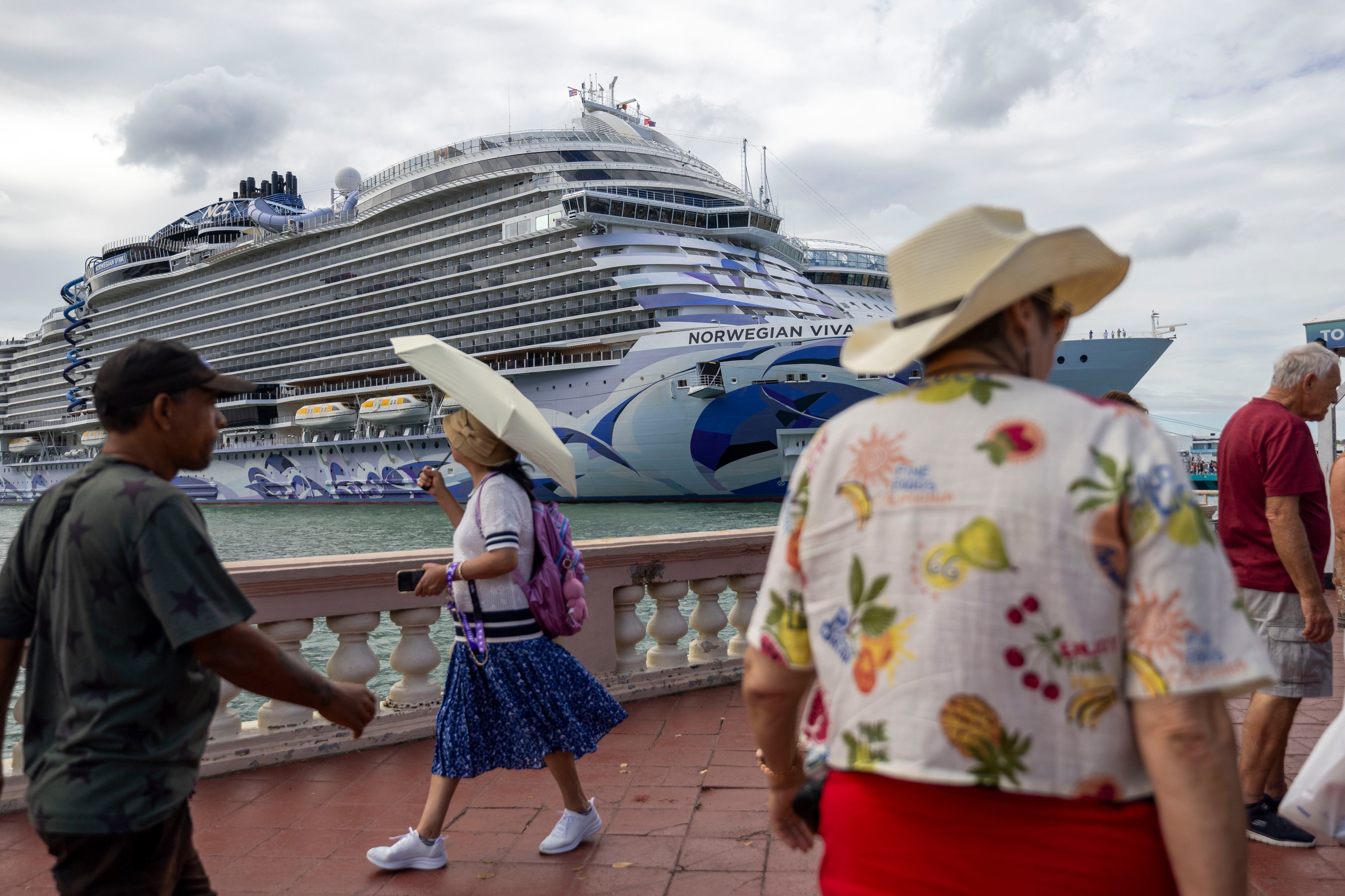 Imagen de la cobertura de: Crisis del agua no afecta a los cruceros que llegan a la Isla