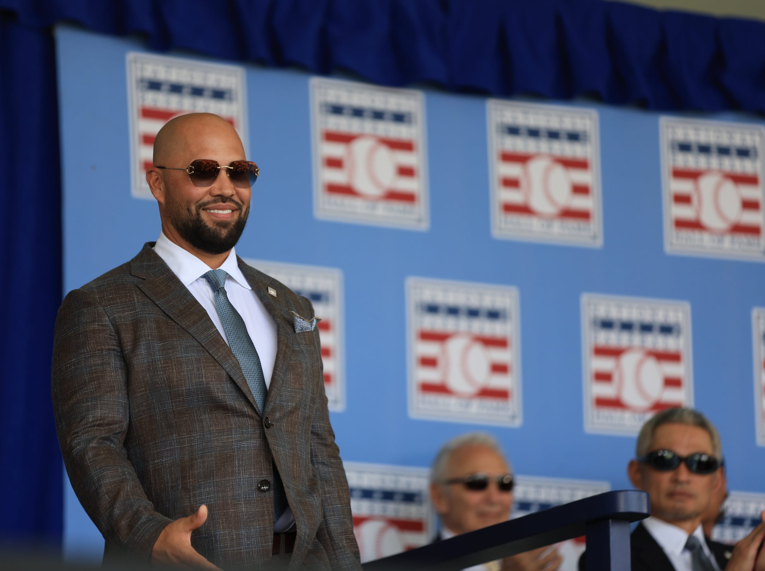 Beltrán fue exaltado esta tarde, junto a Andruw Jones y Jeff Kent, al recinto de inmortales en Cooperstown.