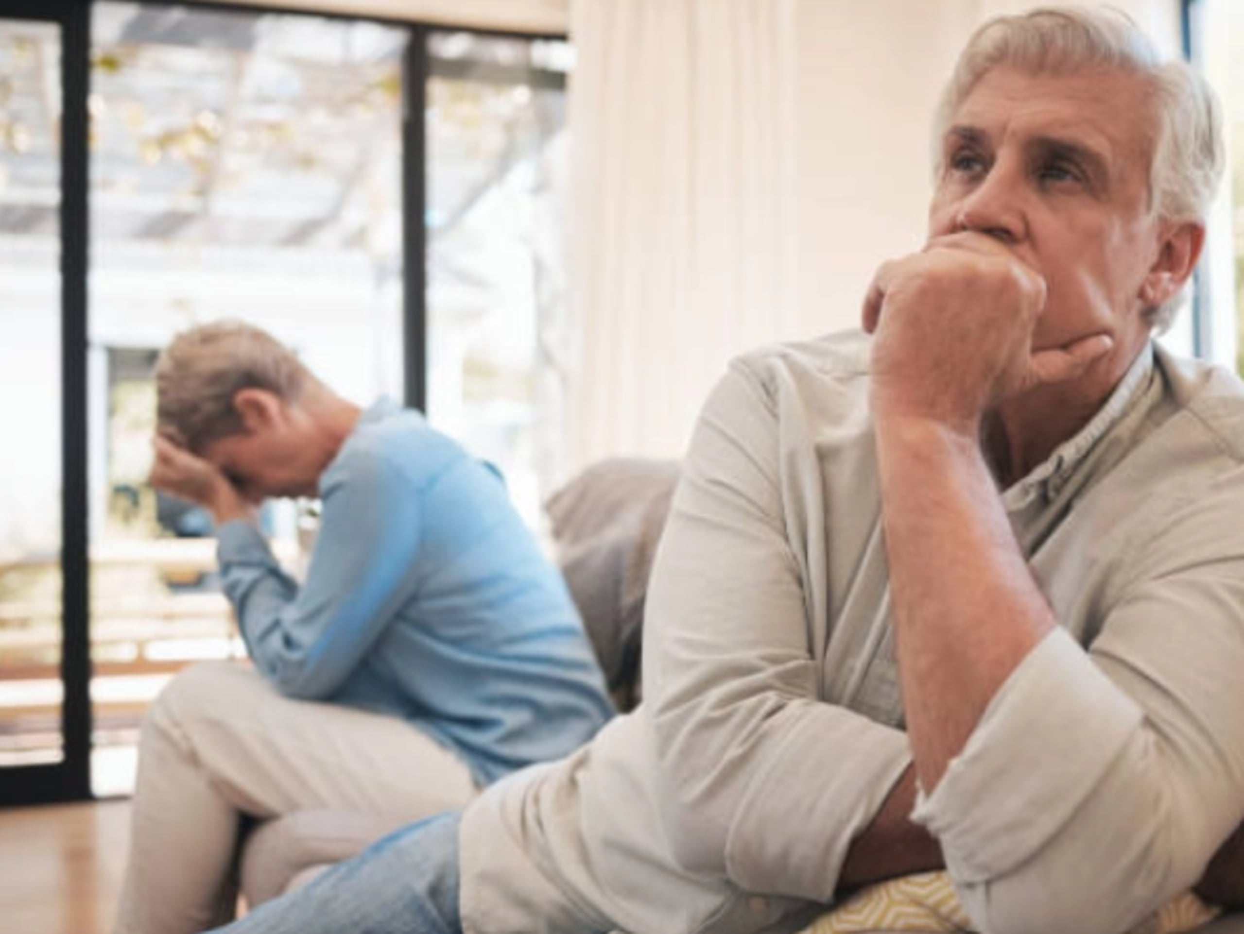 Cada vez más parejas mayores de 50 años optan por separarse.