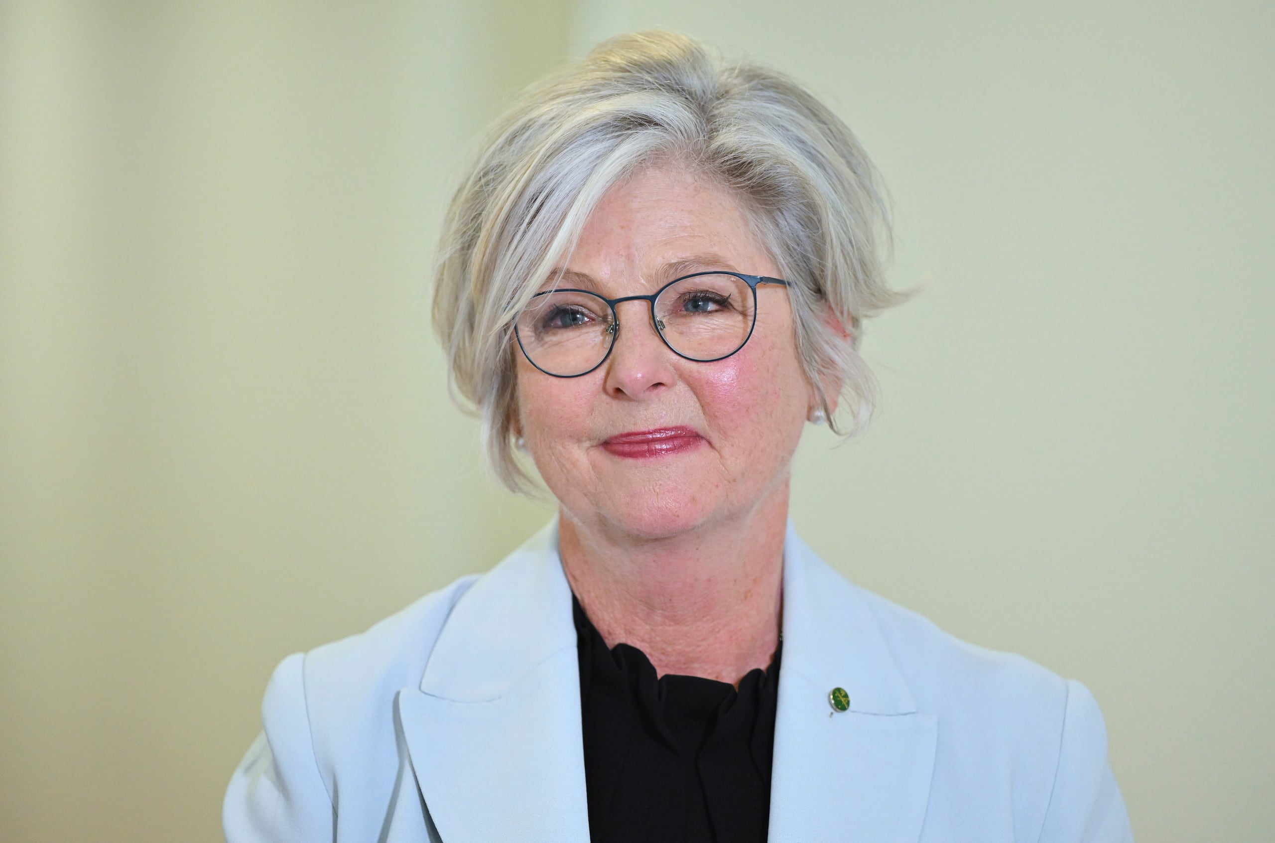 Helen Haines, de 65 años, fue embestida por un todoterreno Toyota Land Cruiser frente a la oficina de su distrito electoral.