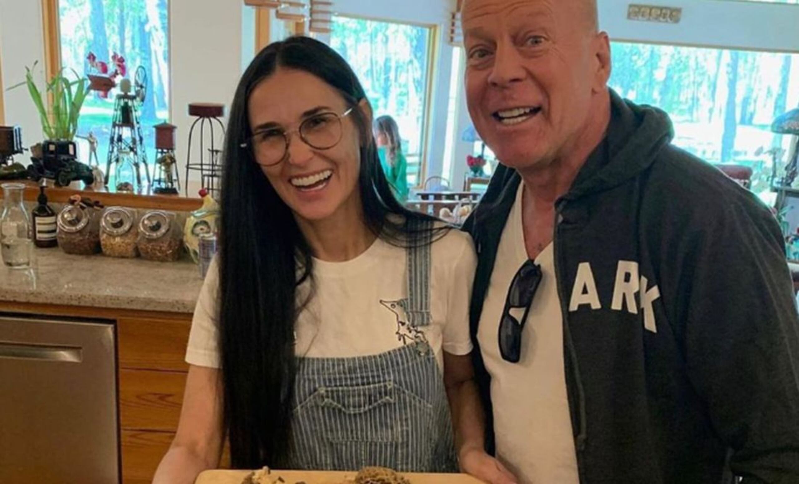 A pesar que Demi Moore y Bruce Willis se separaron en 1998, ambos mantuvieron una relación amistosa sólida.
