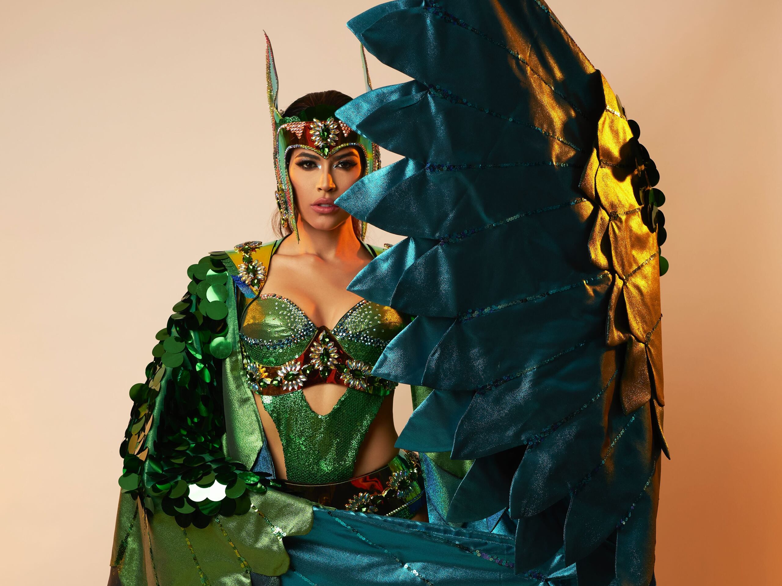 La obra, titulada "La Guerrera Iguaca", representa la protectora de la ave endémica de Puerto Rico, que es un ícono de la esperanza y resiliencia del boricua.