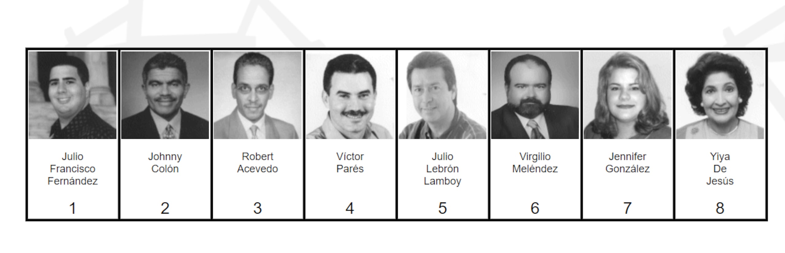 Papeleta de la elección especial de 2002 en la que Jenniffer González llegó a la Cámara de Representantes por primera vez.