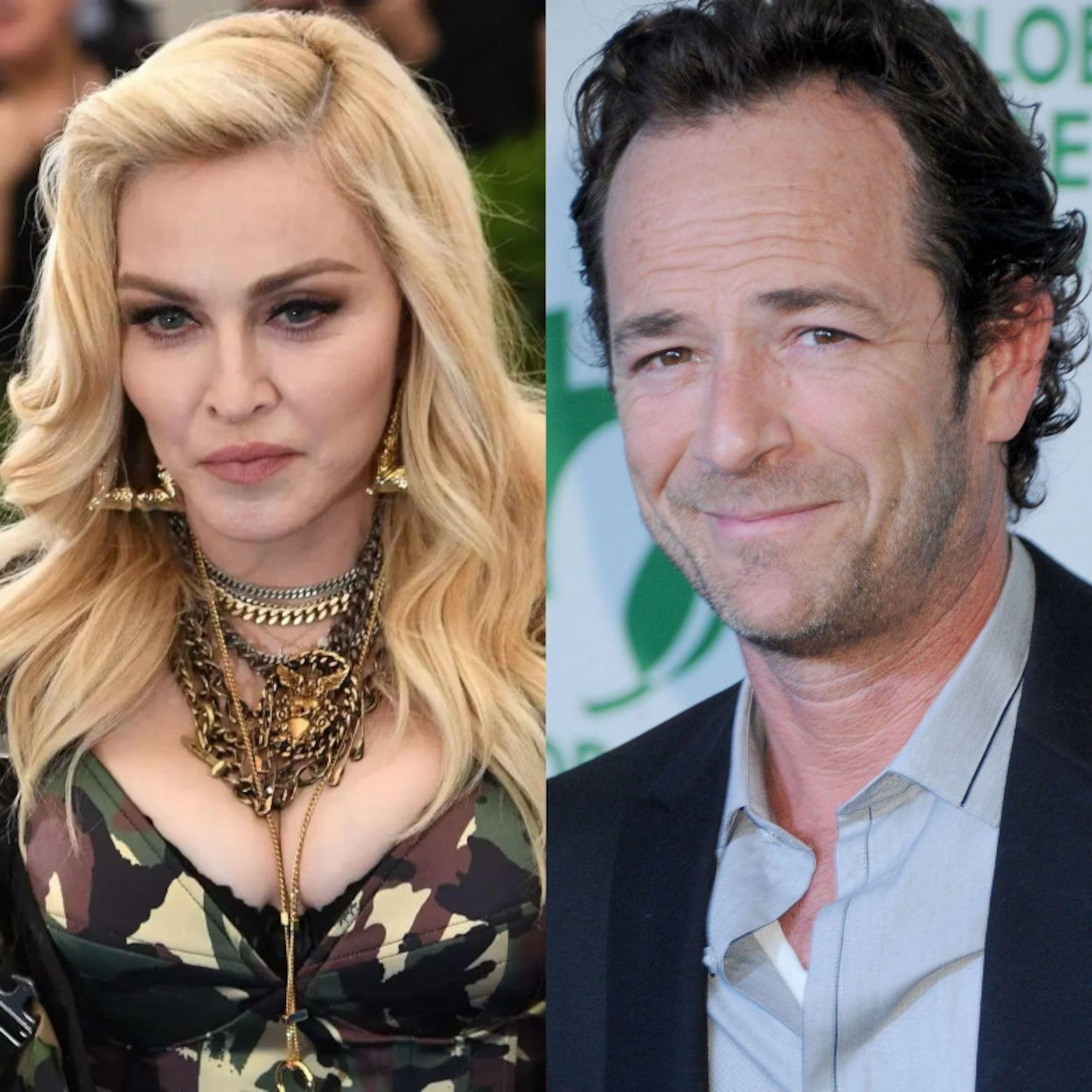 La compañera de Luke en la serie "Beverly Hills 90210", Tori Spelling, contó sobre la breve relación entre el actor y "la reina del Pop".