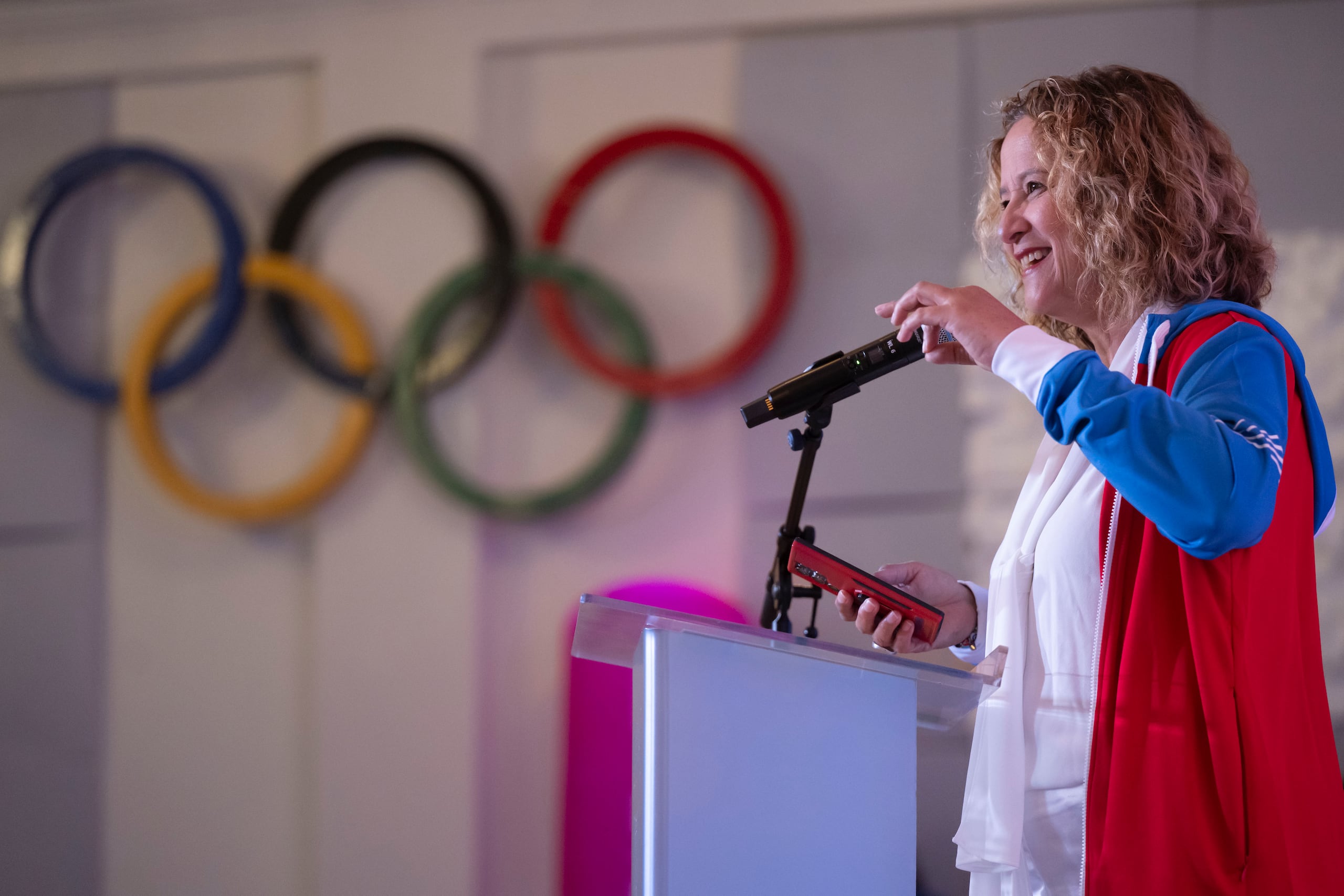 La presidente del Copur, Sara Rosario, ha destacado el crecimiento de la delegación con respecto a ediciones anteriores.