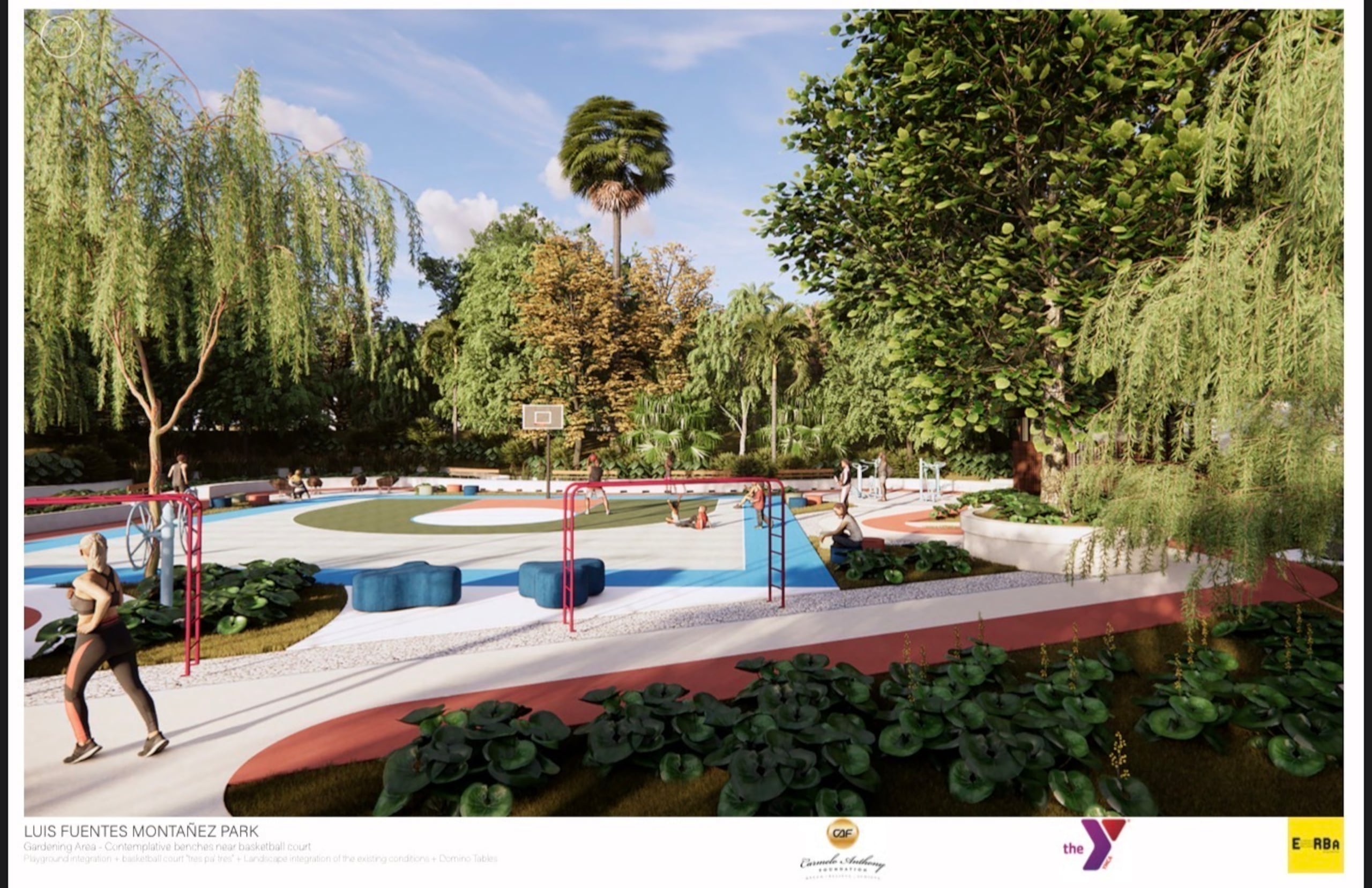 Parque Luis Fuentes en Río Grande.