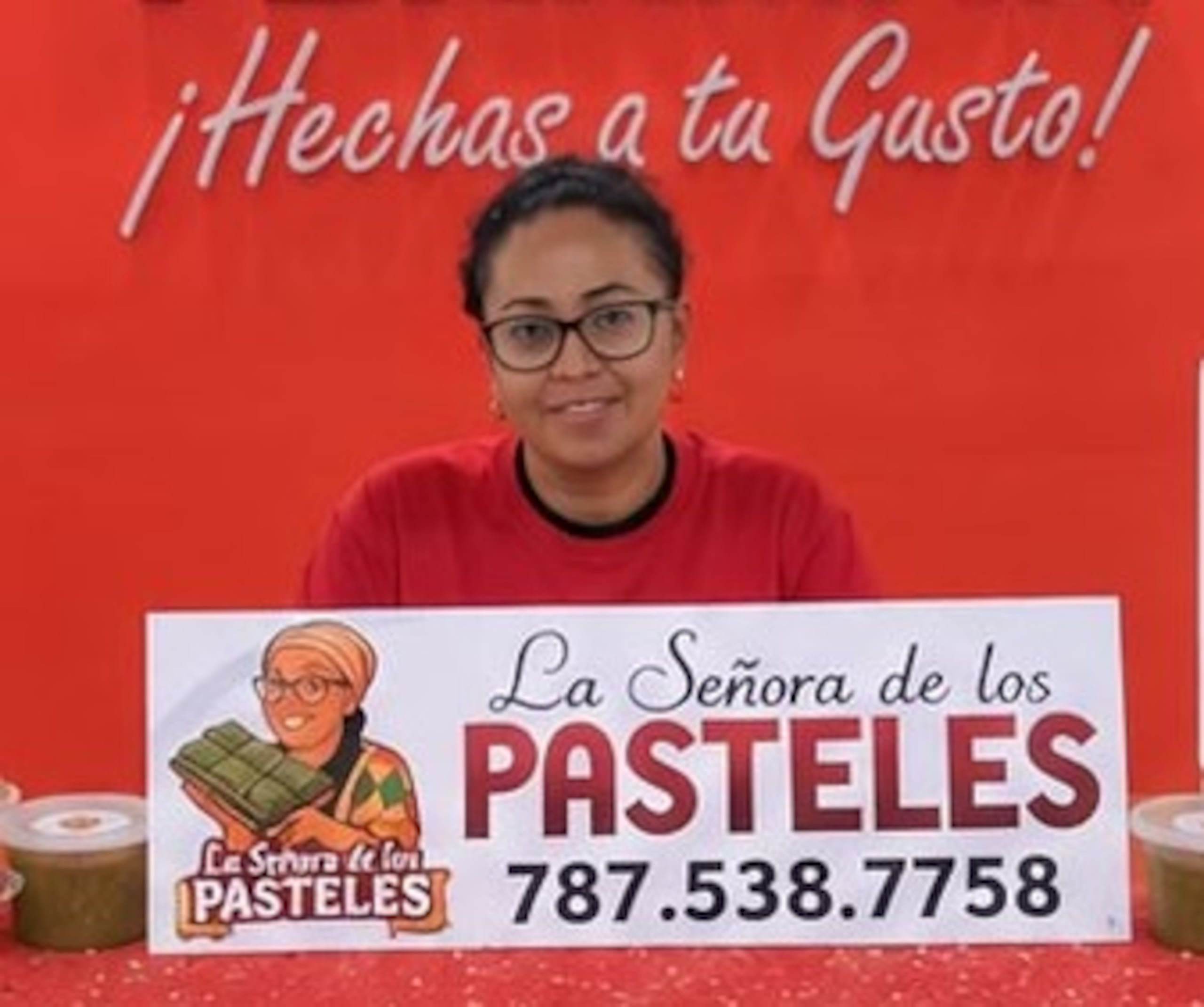 La señora de los pasteles.