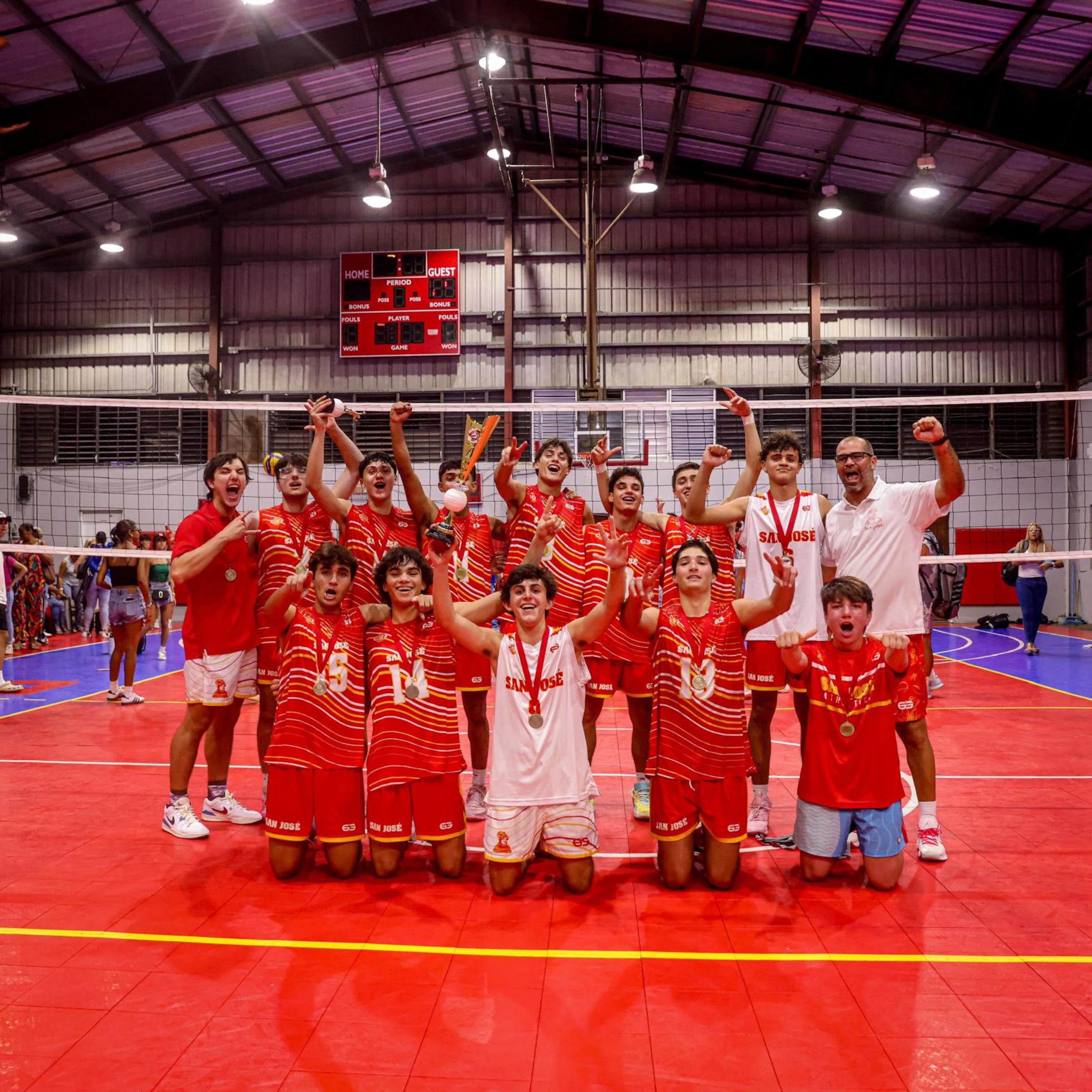 San José estuvo imbatible en Saint Francis. (Buzzer Beater 2024)