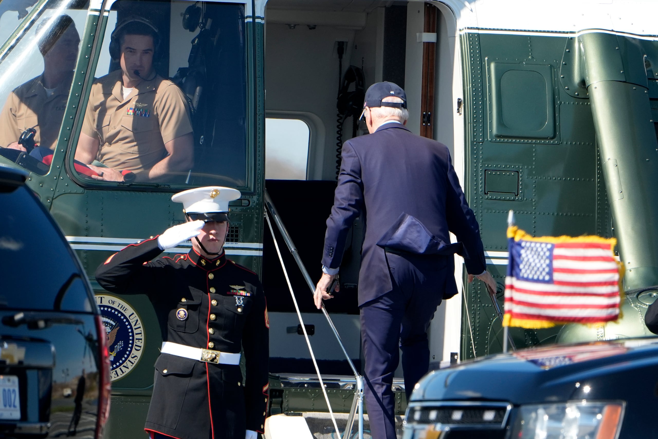 El ataque lanzado por Irán a Israel, provocó que el presidente Joe Biden, quien pasaría el fin de semana en su casa de playa en Delaware, regresara de emergencia a la Casa Blanca.