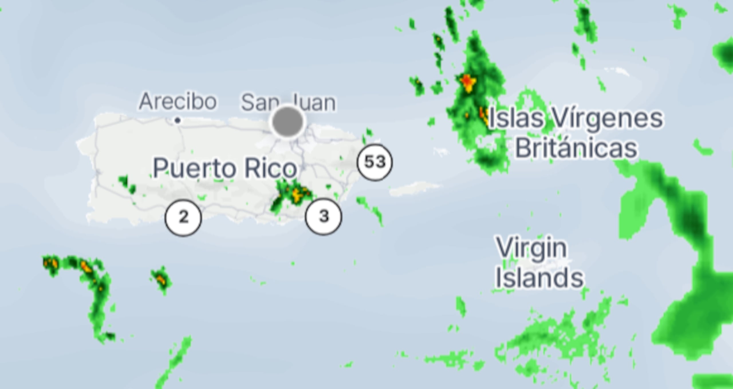Se esperan lluvias hoy, 31 de agosto.