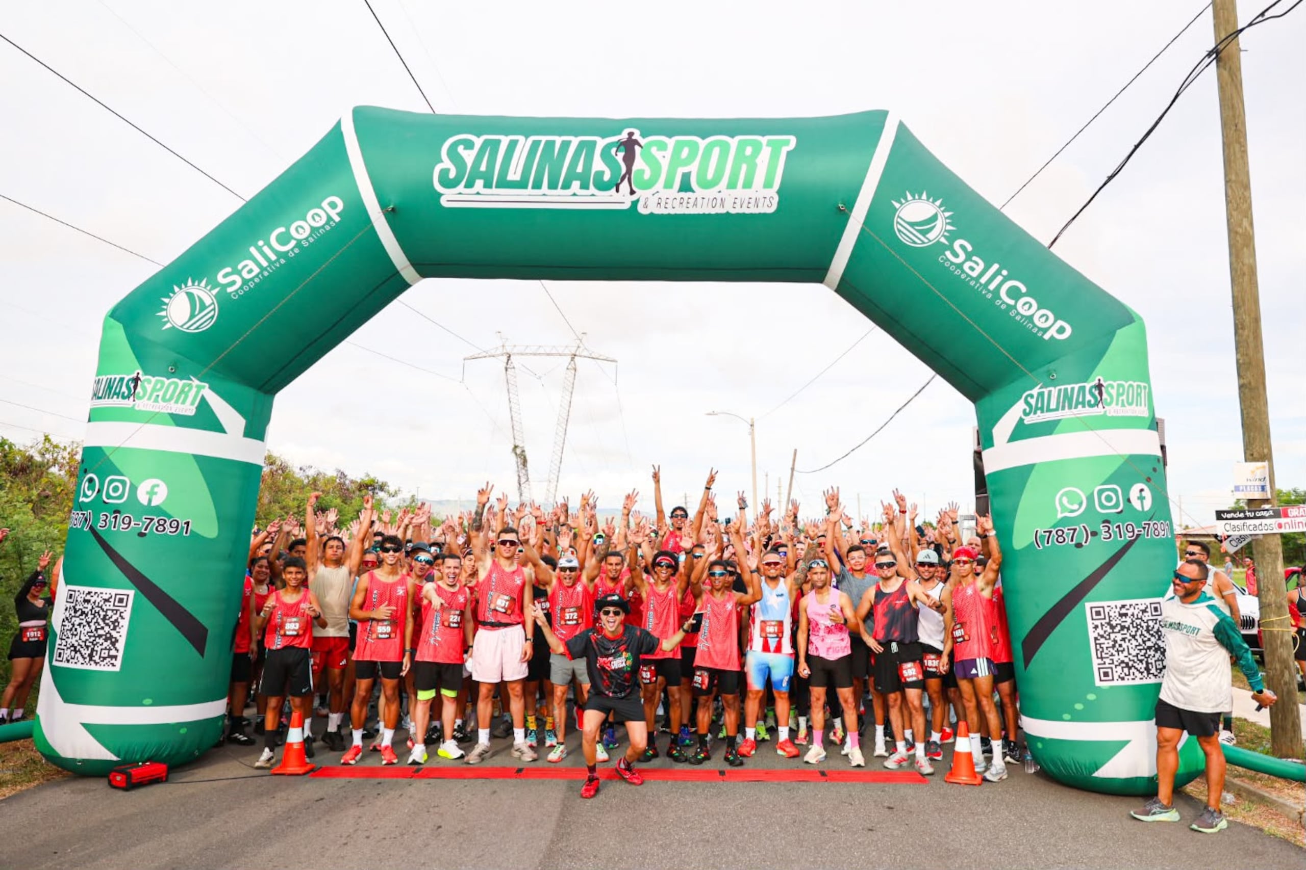 Las inscripciones superaron los 2,000 corredores.