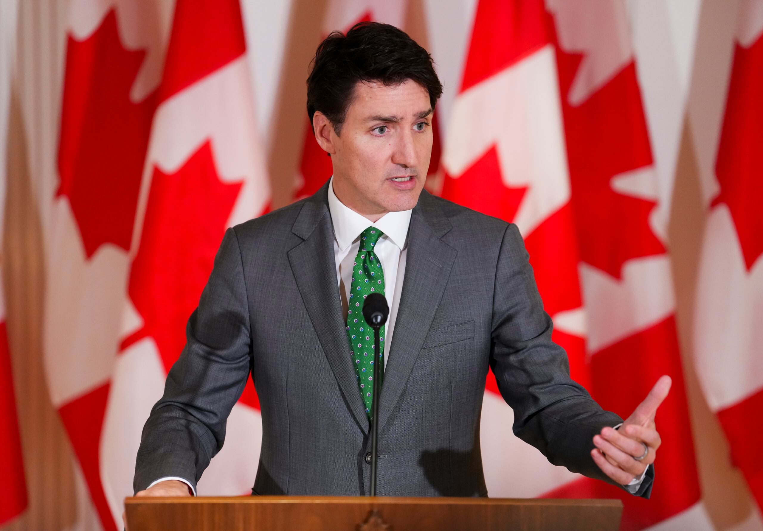 El primer ministro de Canadá, Justin Trudeau.