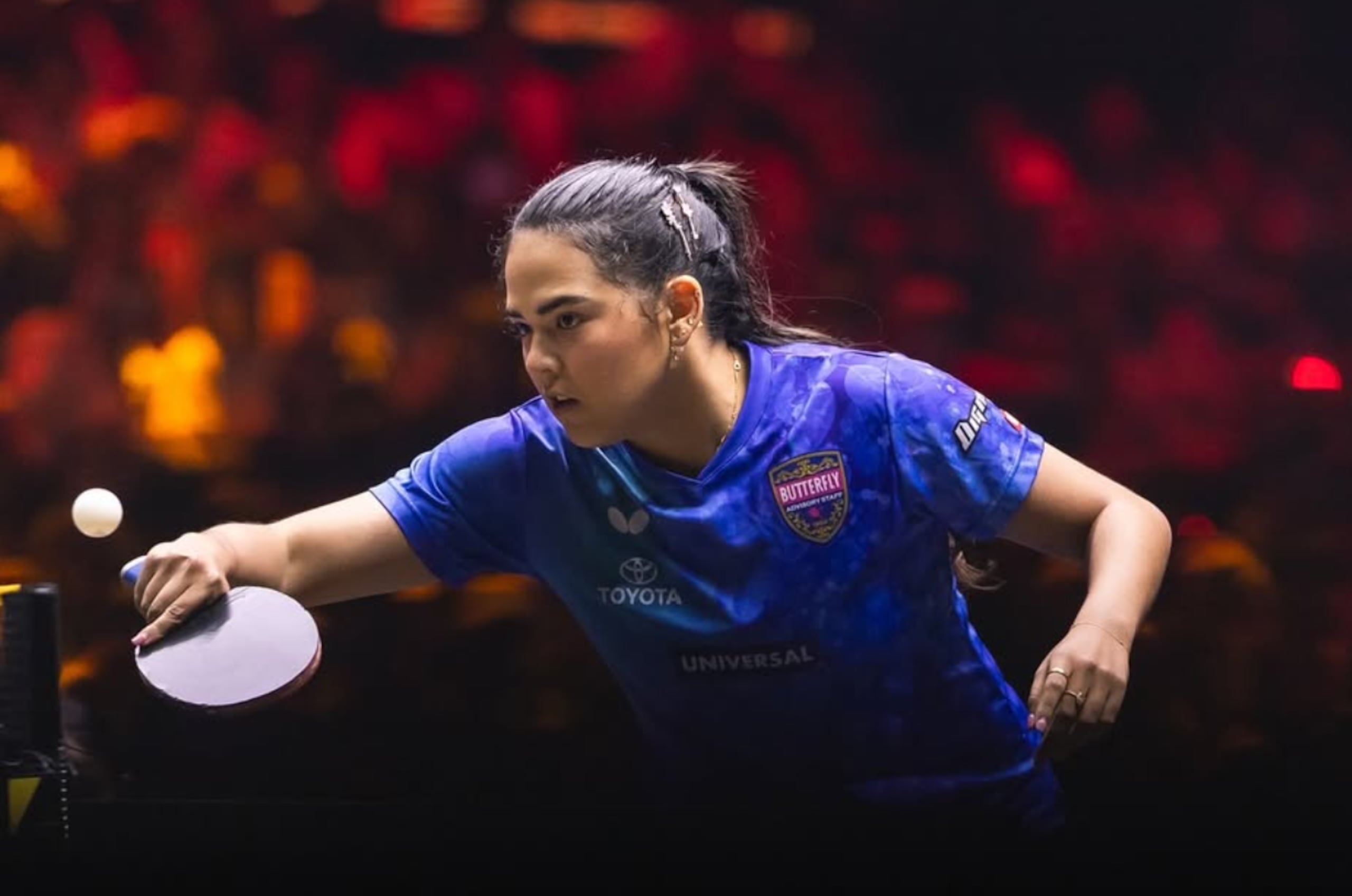 La raqueta número uno boricua, Adriana Díaz.