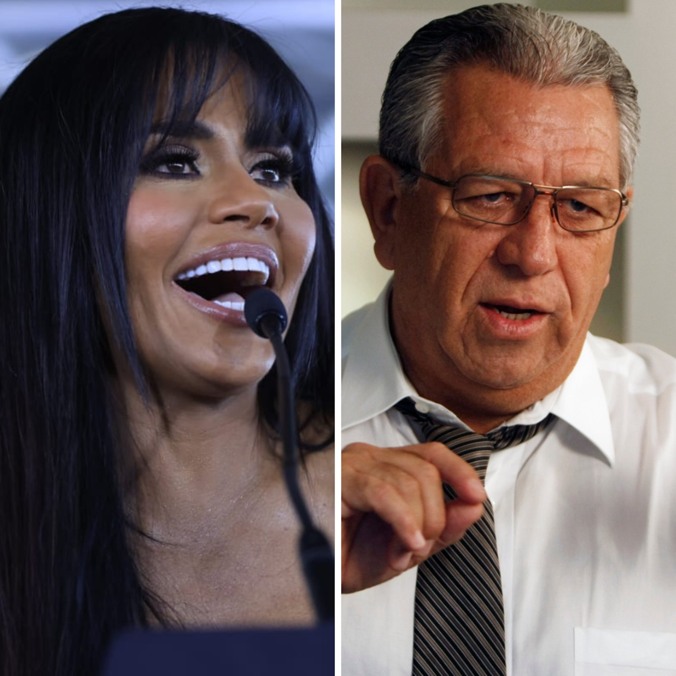 La empresaria  y el periodista tuvieron el intercambio durante una entrevista a la ganadora de "La casa de los famosos".