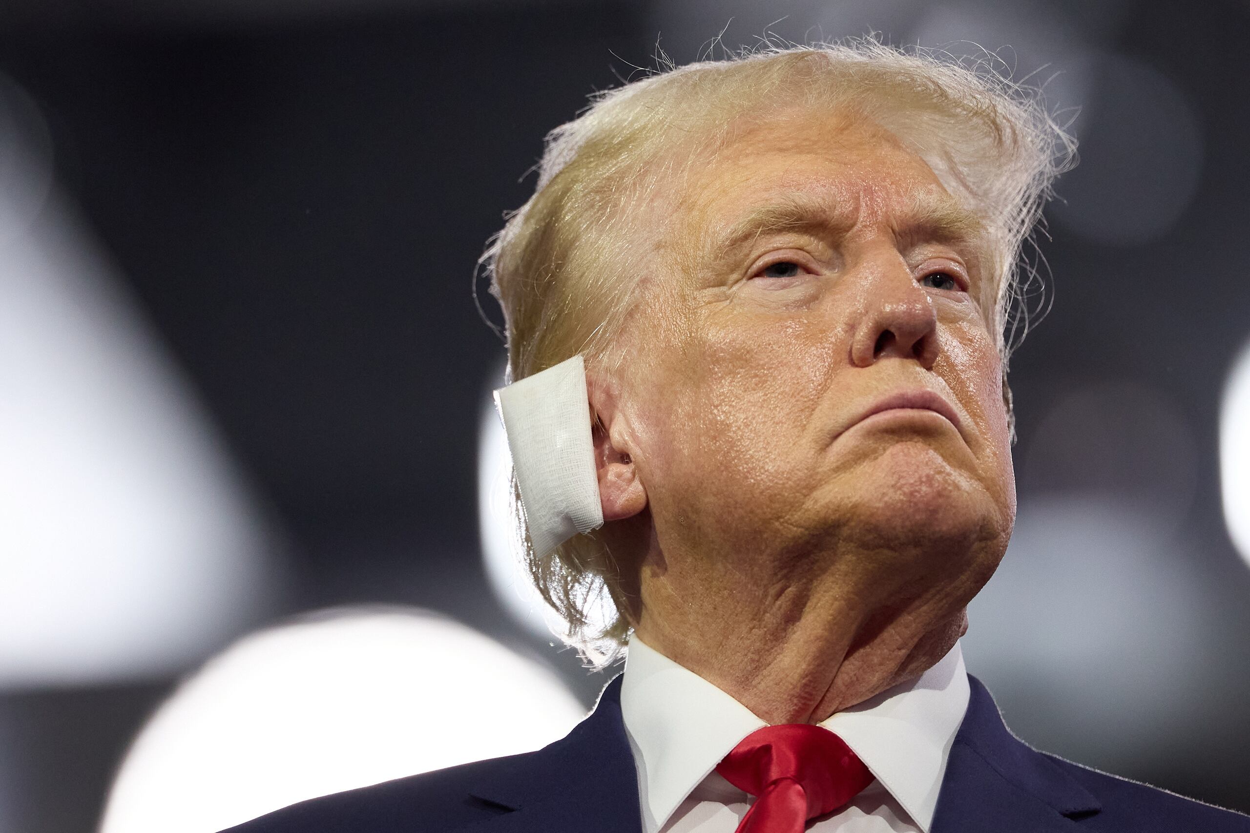 El expresidente y candidato republicano a la presidencia de Estados Unidos, Donald Trump. (EFE/ Allison Dinner)