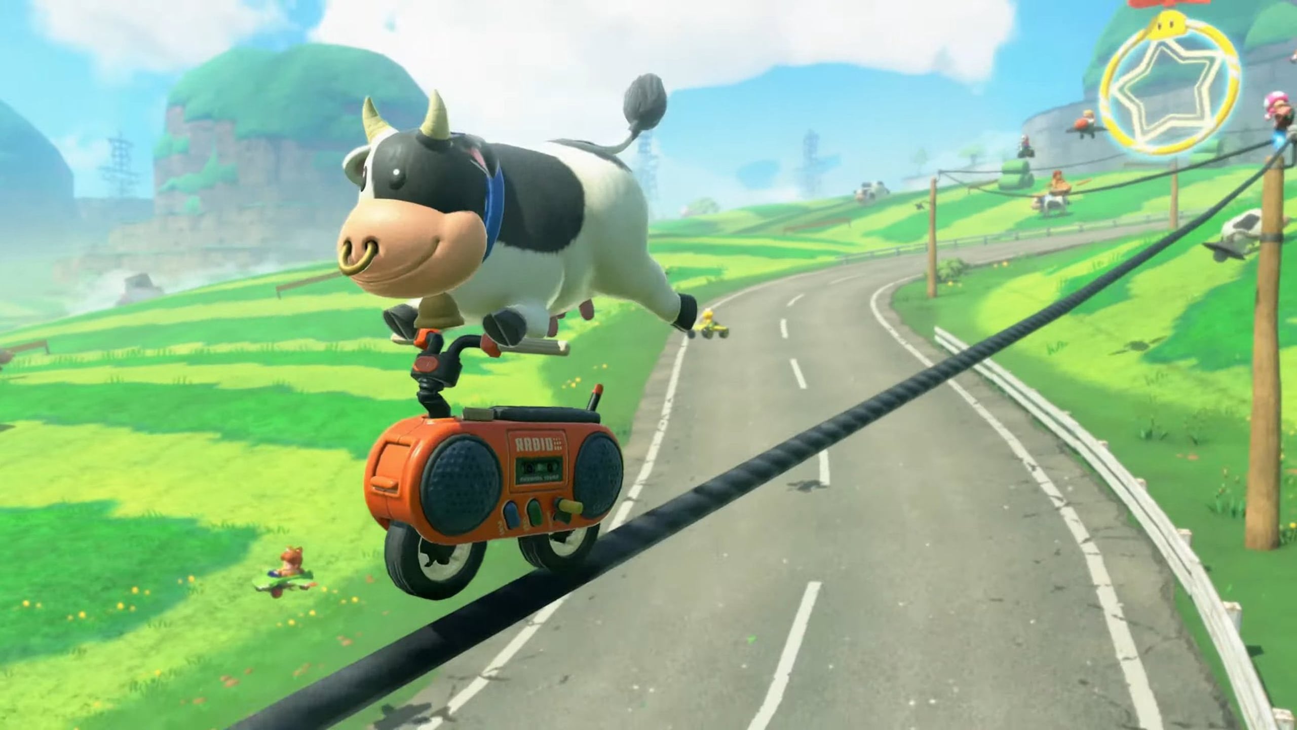 La criatura bovina será parte de la novena instalación del juego automovilístico en Nintendo Switch 2.