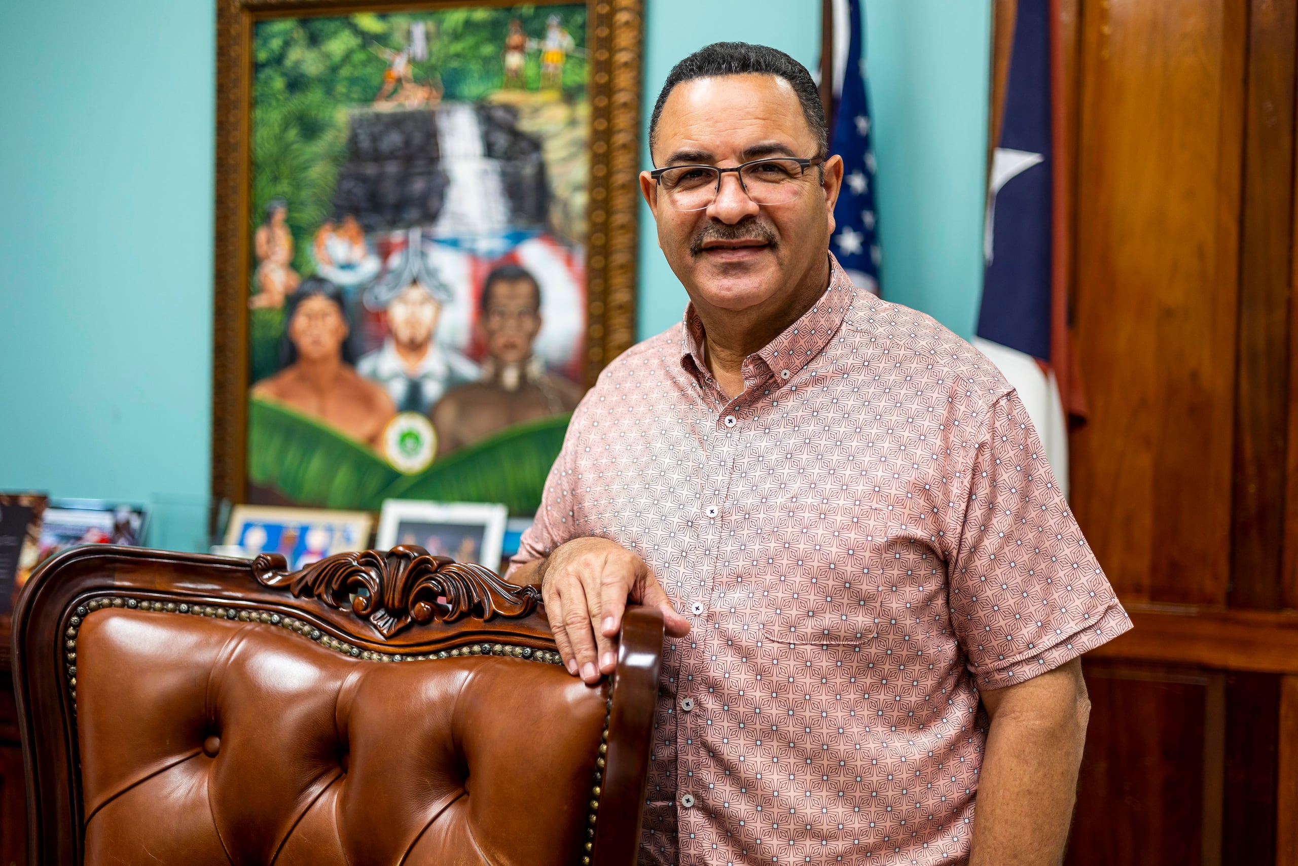 Ramon Hernández Torres es alcalde de Juana Díaz del 2001.