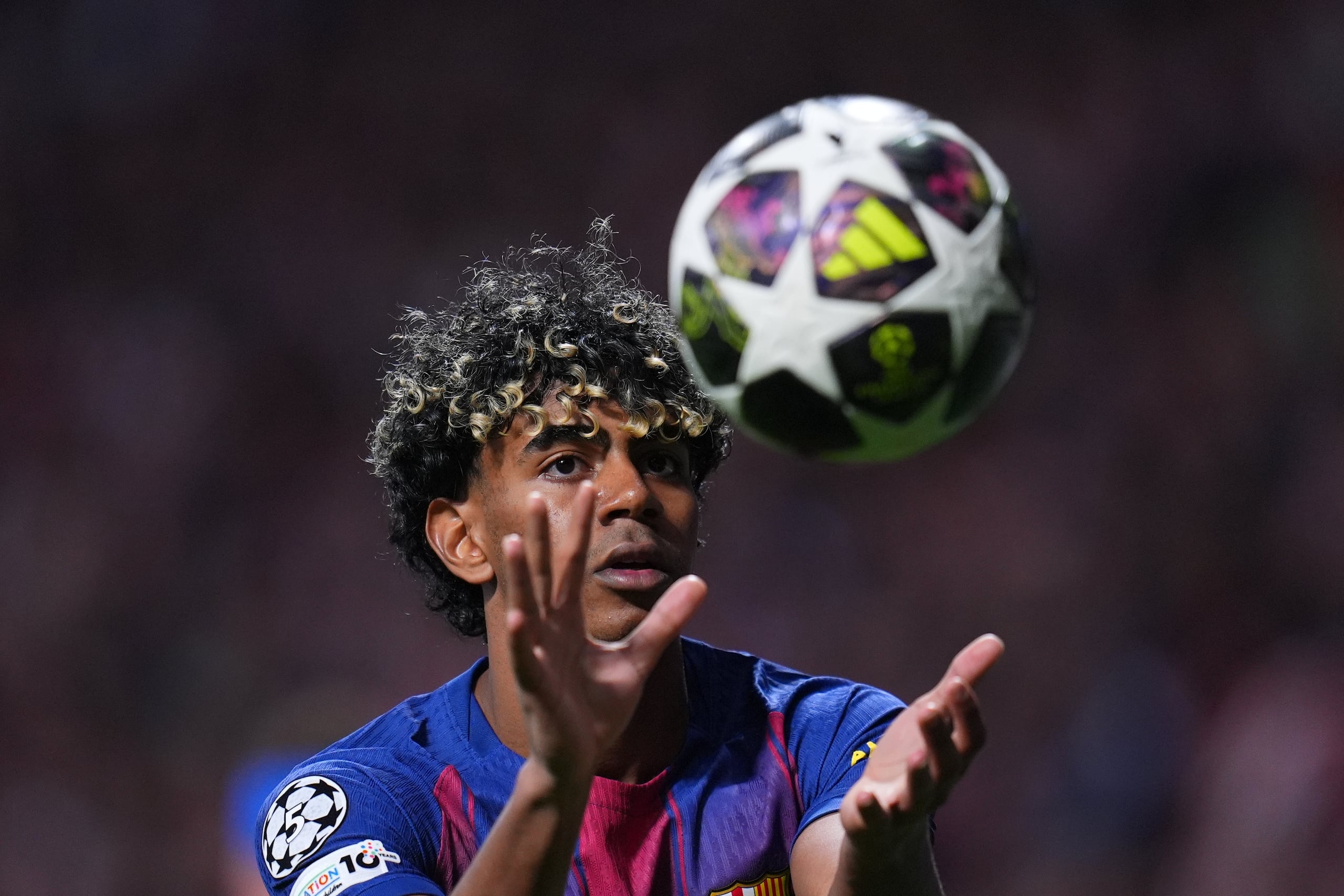 Lamine Yamal del Barcelona.