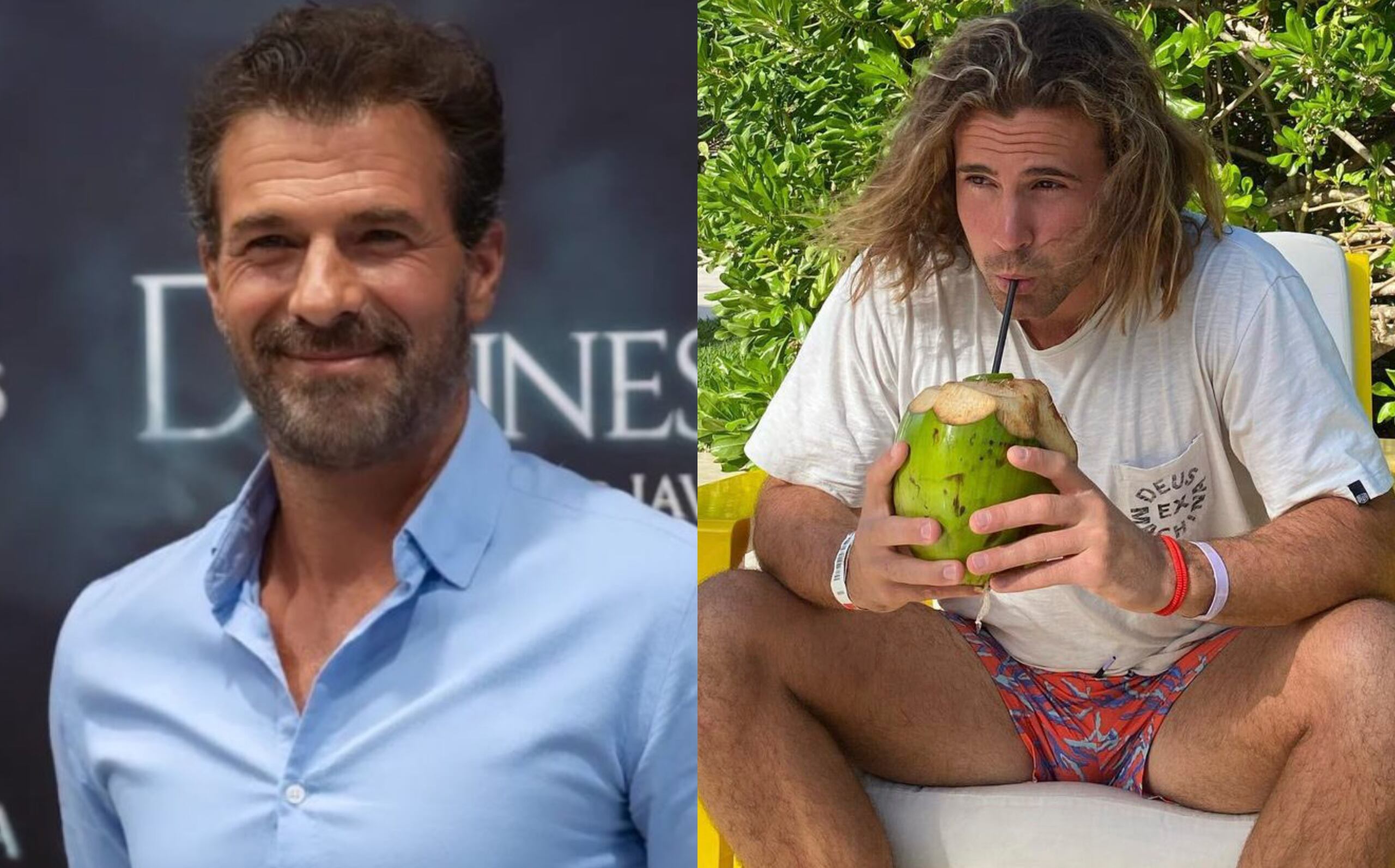 Actor Rodolfo Sancho y su hijo, Daniel Sancho