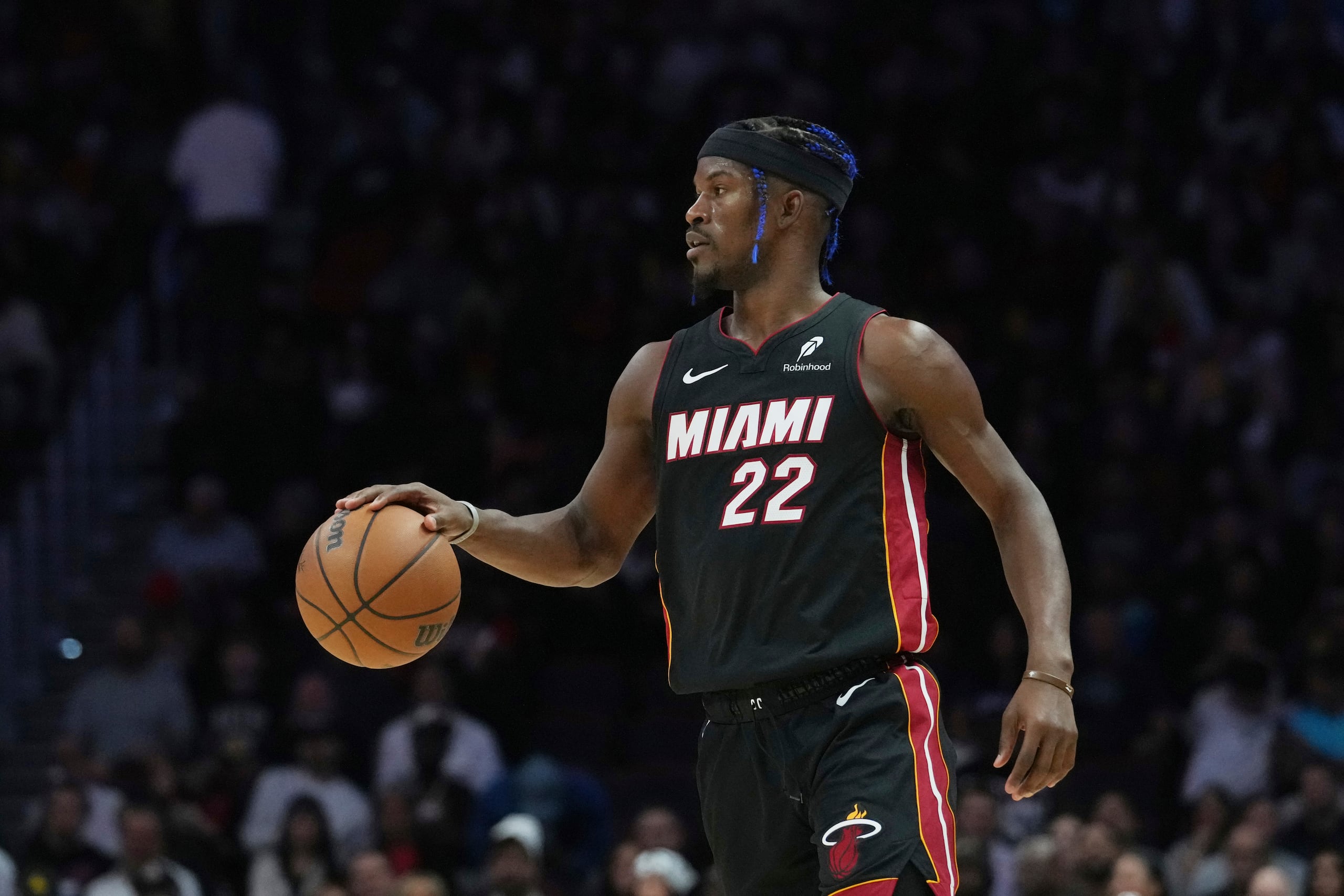 Jimmy Butler, del Heat de Miami.