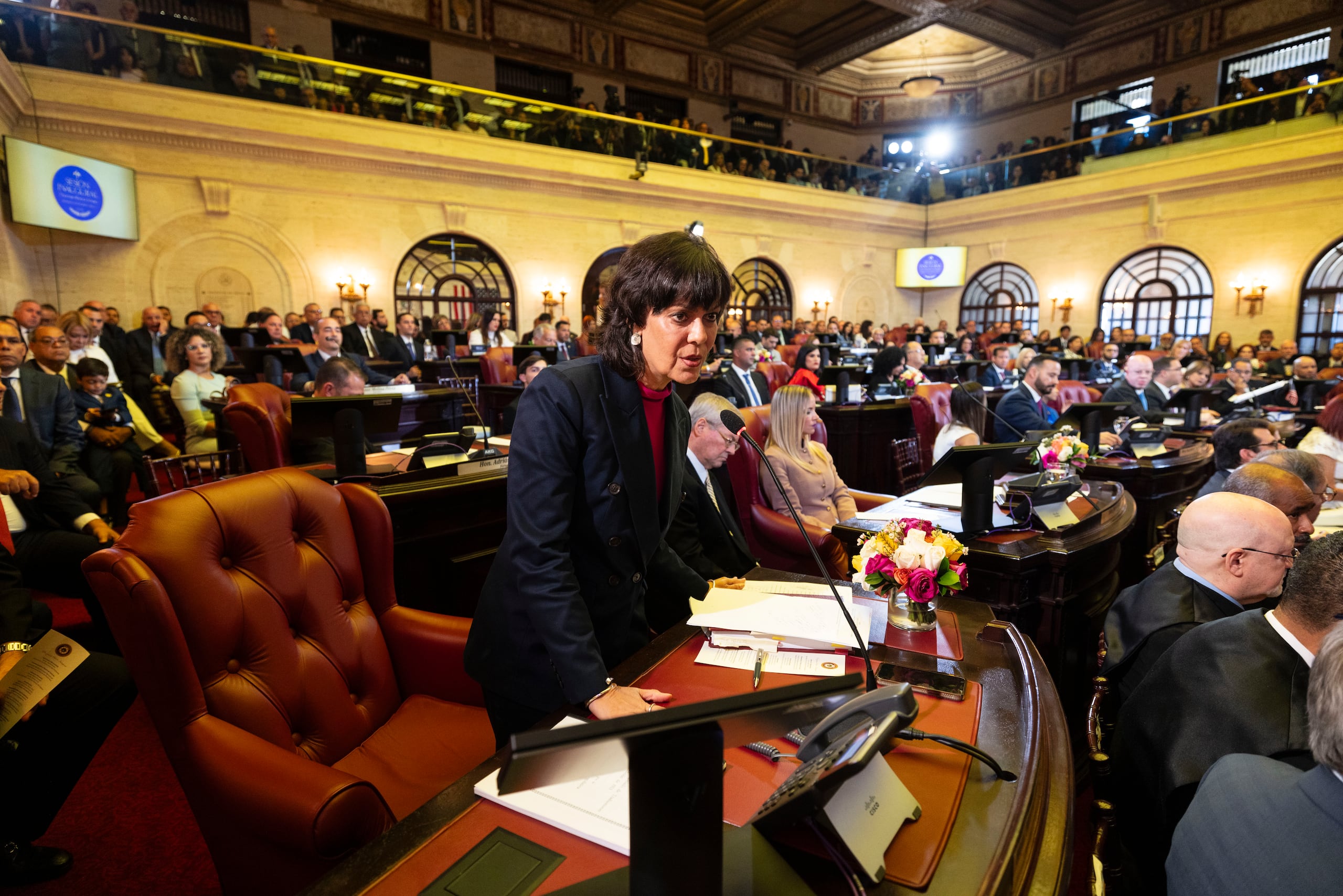 La senadora del PIP, María de Lourdes Santiago, presentó una agenda que incluye la protección de la integridad del territorio, el respeto al patrimonio natural, la reestructuración del sistema energético, el acceso digno a servicios esenciales y el respeto a la diversidad.