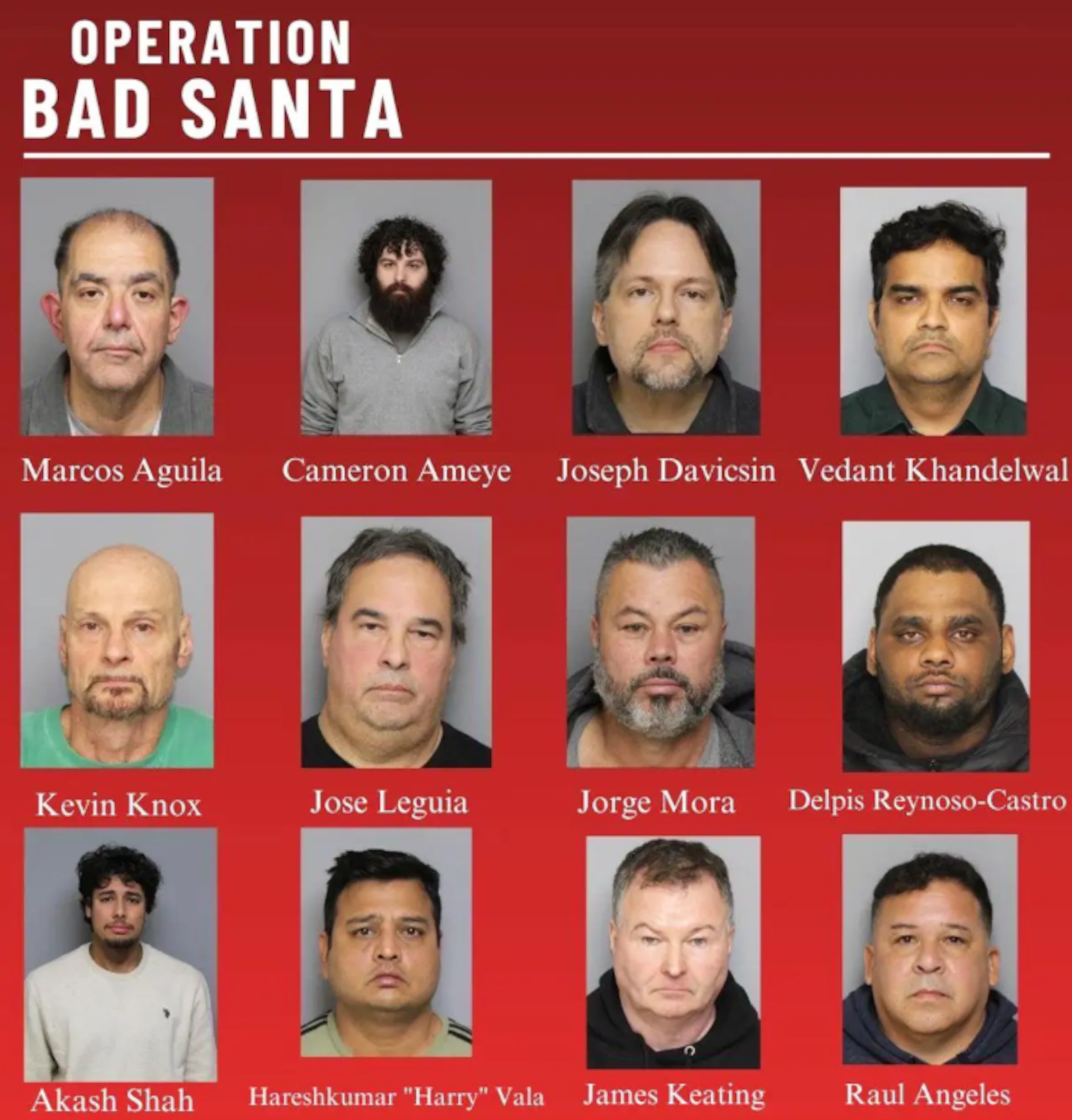 Operación "Bad Santa" realizada en Nueva Jersey