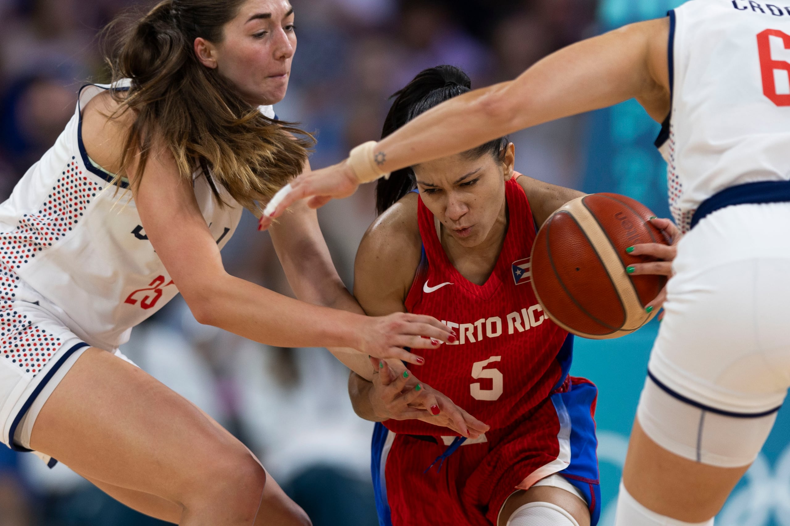Pamela Rosado y la Selección Femenina aún están en busca de su primer triunfo en unas Olimpiadas. Han estado cerca de ello en París y gracias a eso mantiene una posibilidad matemática de avanzar de ronda si ganan el sábado.