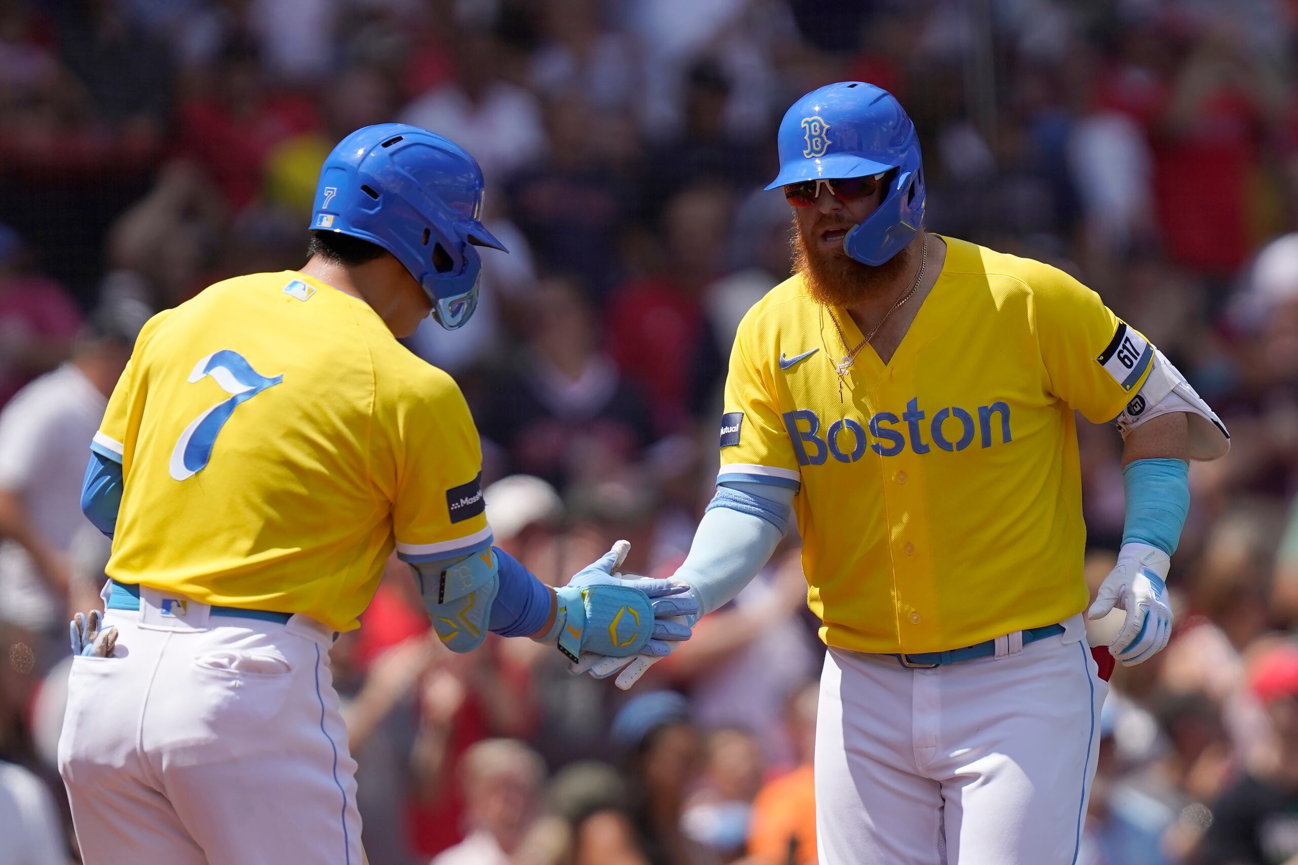 Justin Turner jugó la pasada campaña para los Red Sox y bateó para .276 con 23 vuelacercas, 96 impulsadas y un OPS de .800.