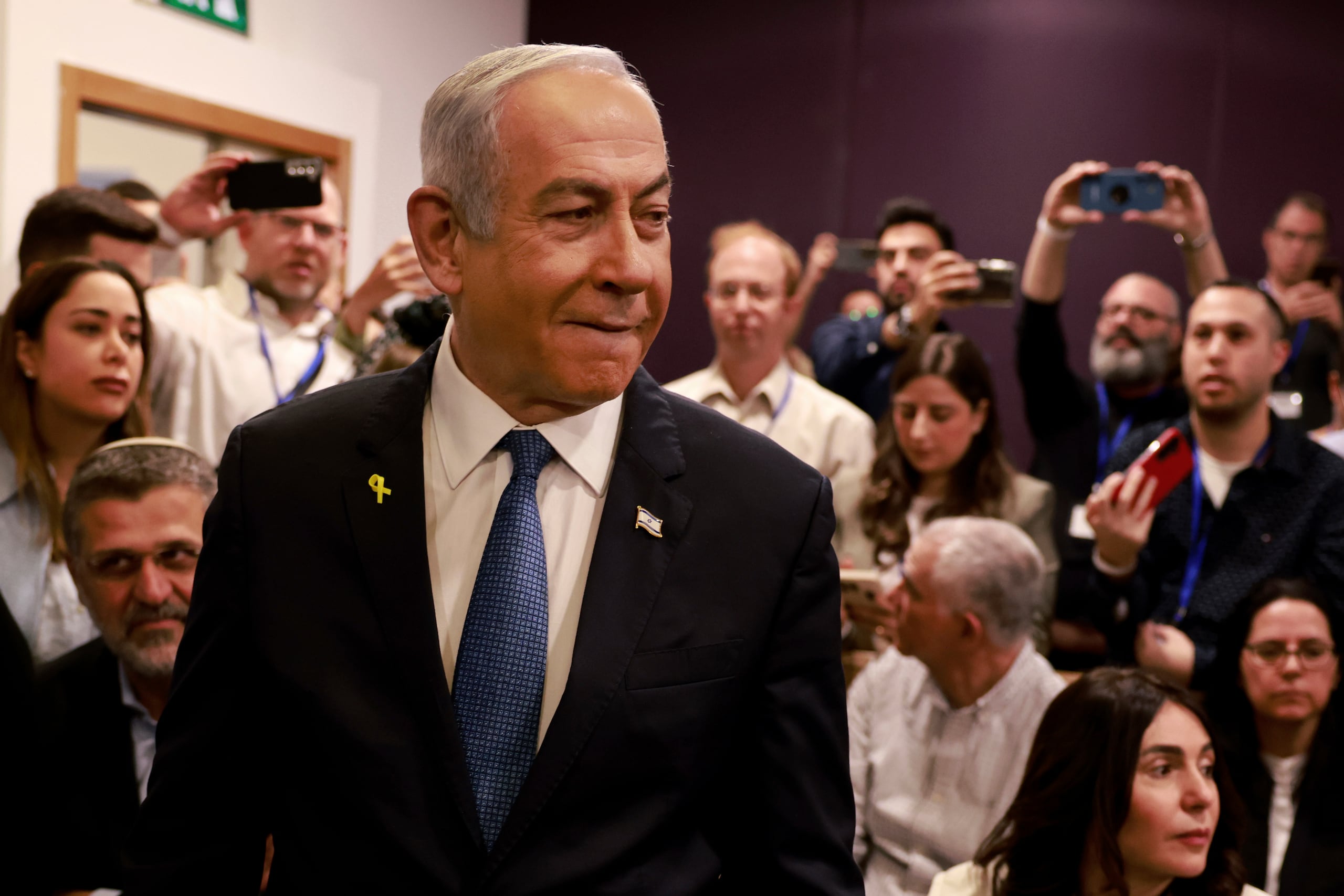 El primer ministro de Israel, Benjamin Netanyahu.
