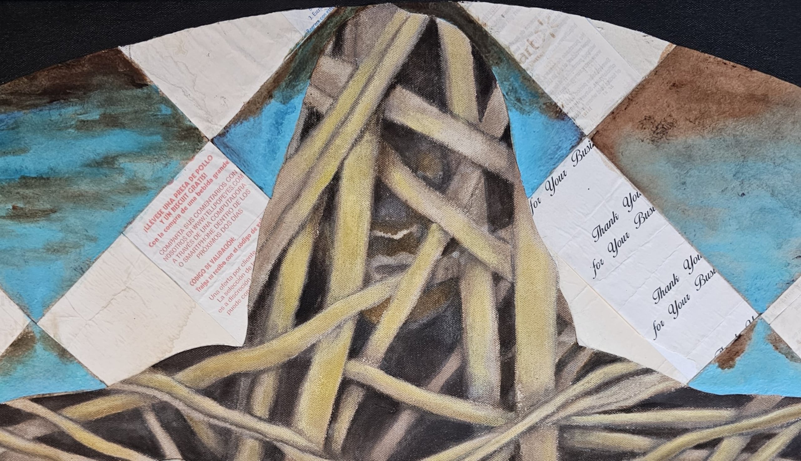 La exposición recoge los trabajo del artista mexicano radicado en la isla, Baruch Vergara.